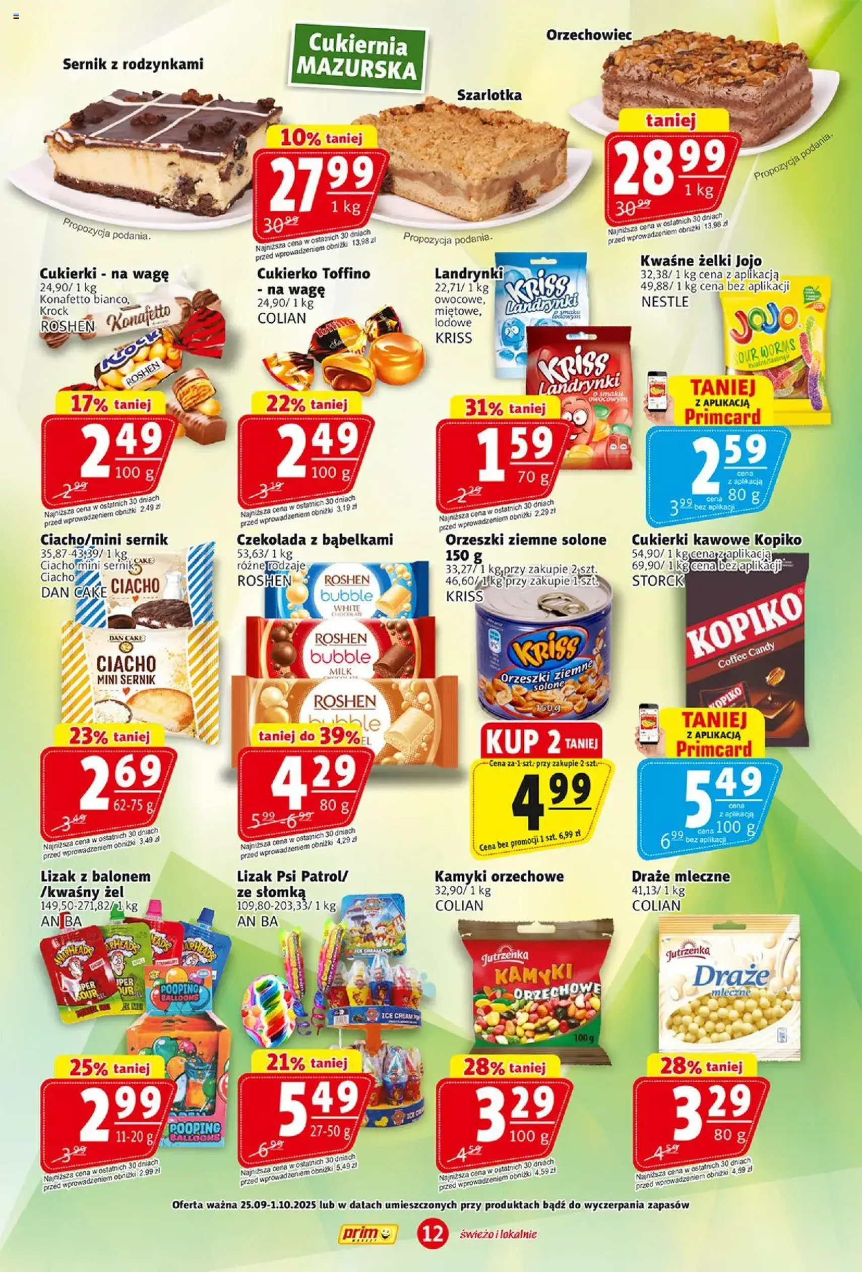 Prim Market Gazetka - ważny gazetka od 25.09.2025 strona 12 z 16