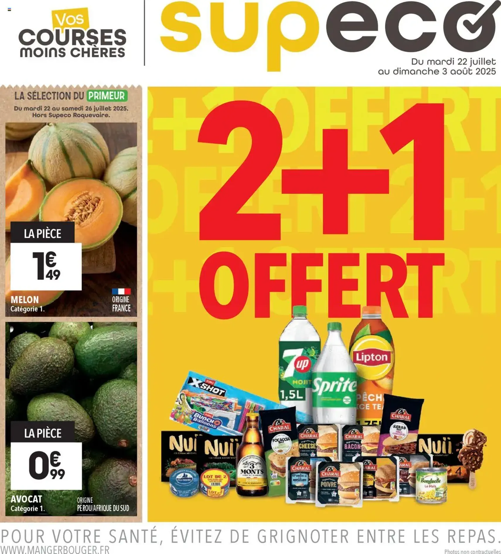 Supeco catalogue - brochure valable à partir du 22/07/2025, page 1 sur 4