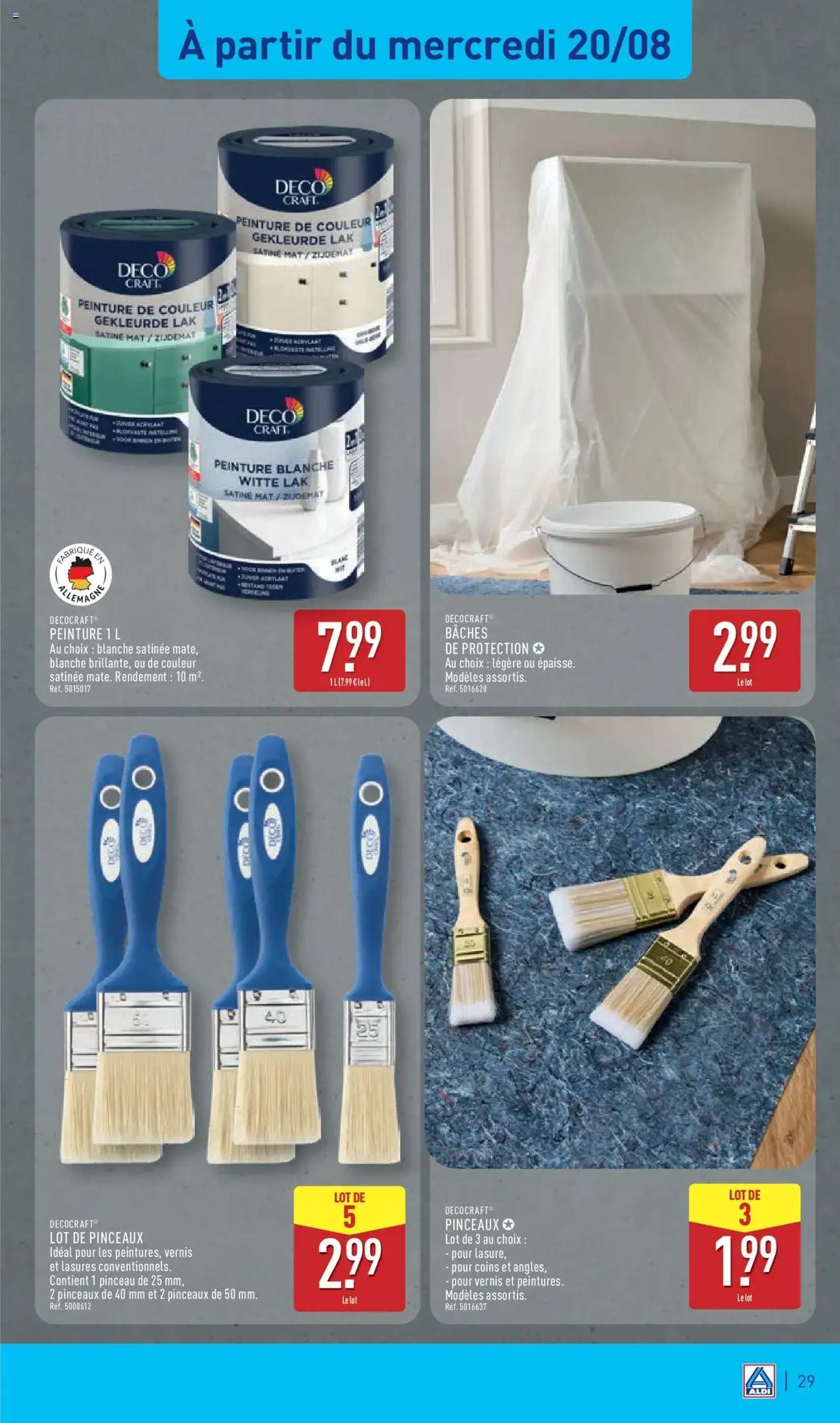Aldi catalogue semaine 34 - brochure valable à partir du 19/08/2025, page 31 sur 43 Aldi catalogue semaine 34 - brochure valable à partir du 19/08/2025, page 31 sur 43