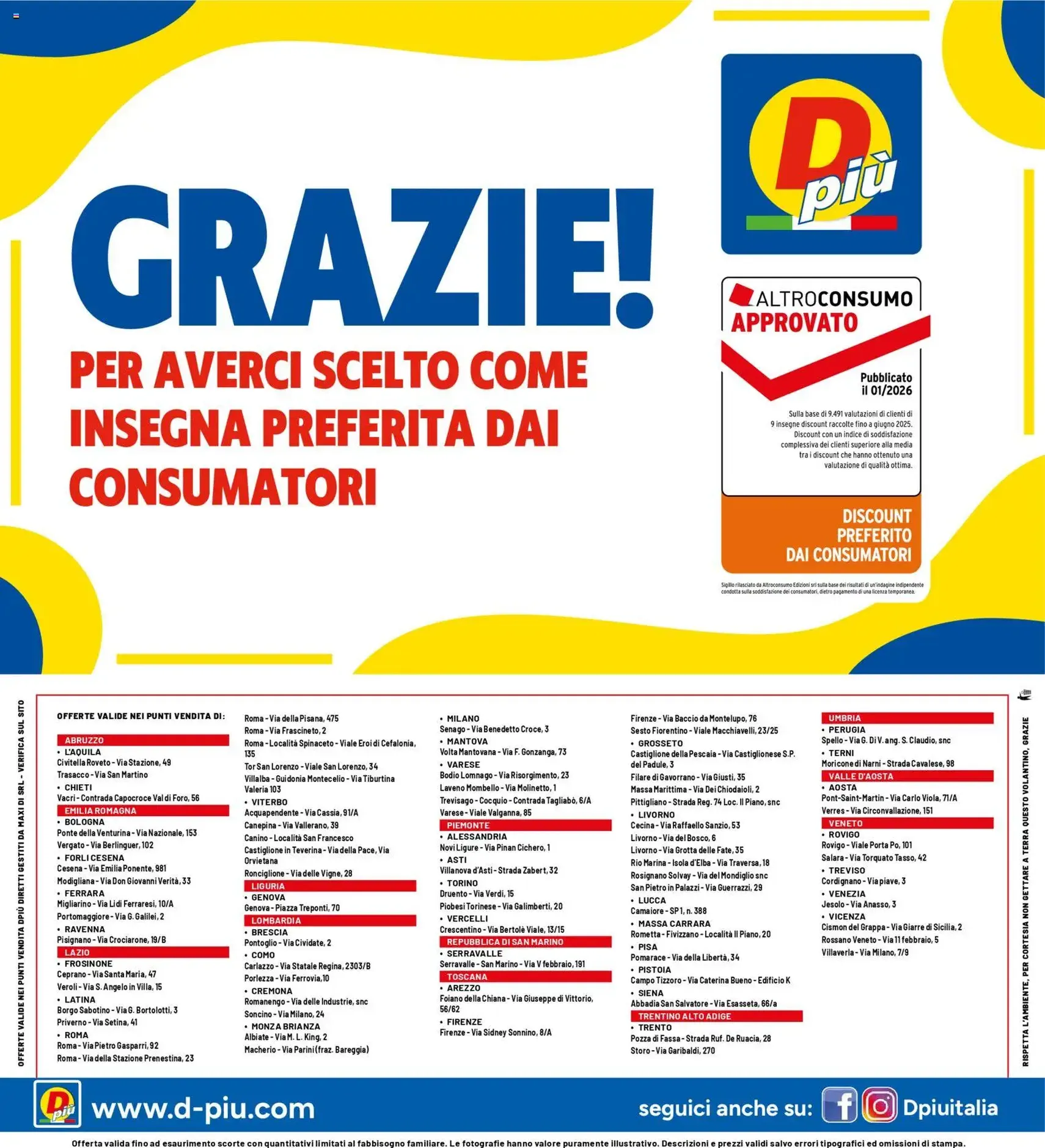 Volantino D Più - volantino valido dal 09/02/2026 pagina 12 di 12