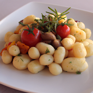 Recipe preview Fresh Healthy Mediterranean Gnocchi Salad