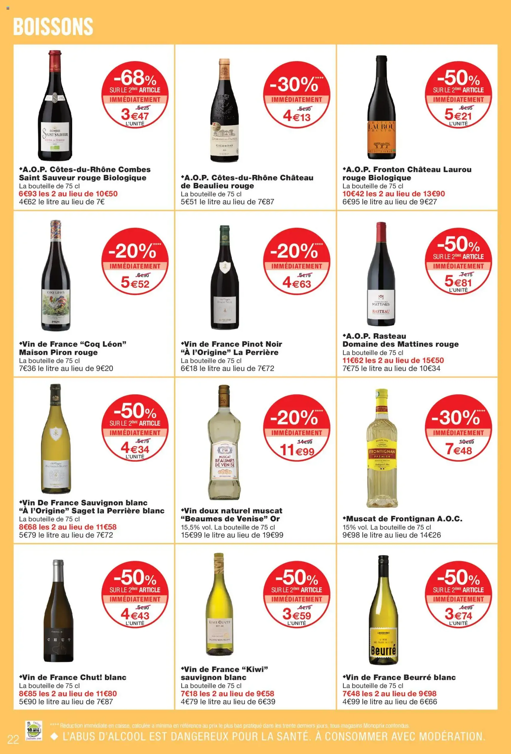 Monoprix catalogue - brochure valable à partir du 25/08/2026, page 22 sur 85