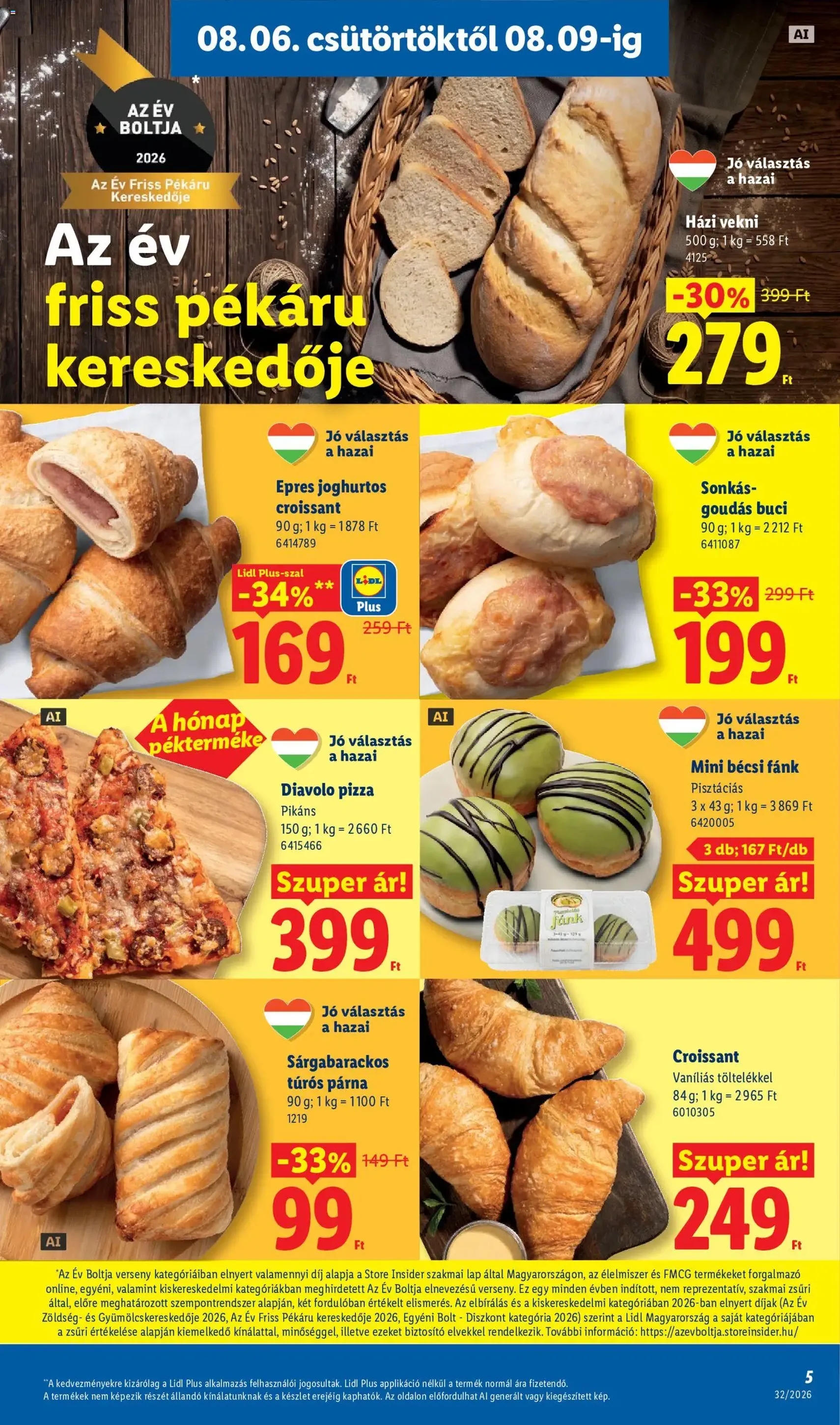 Lidl akciós újság - 2026.08.06. érvényes szórólap 5 oldal 80 oldalból