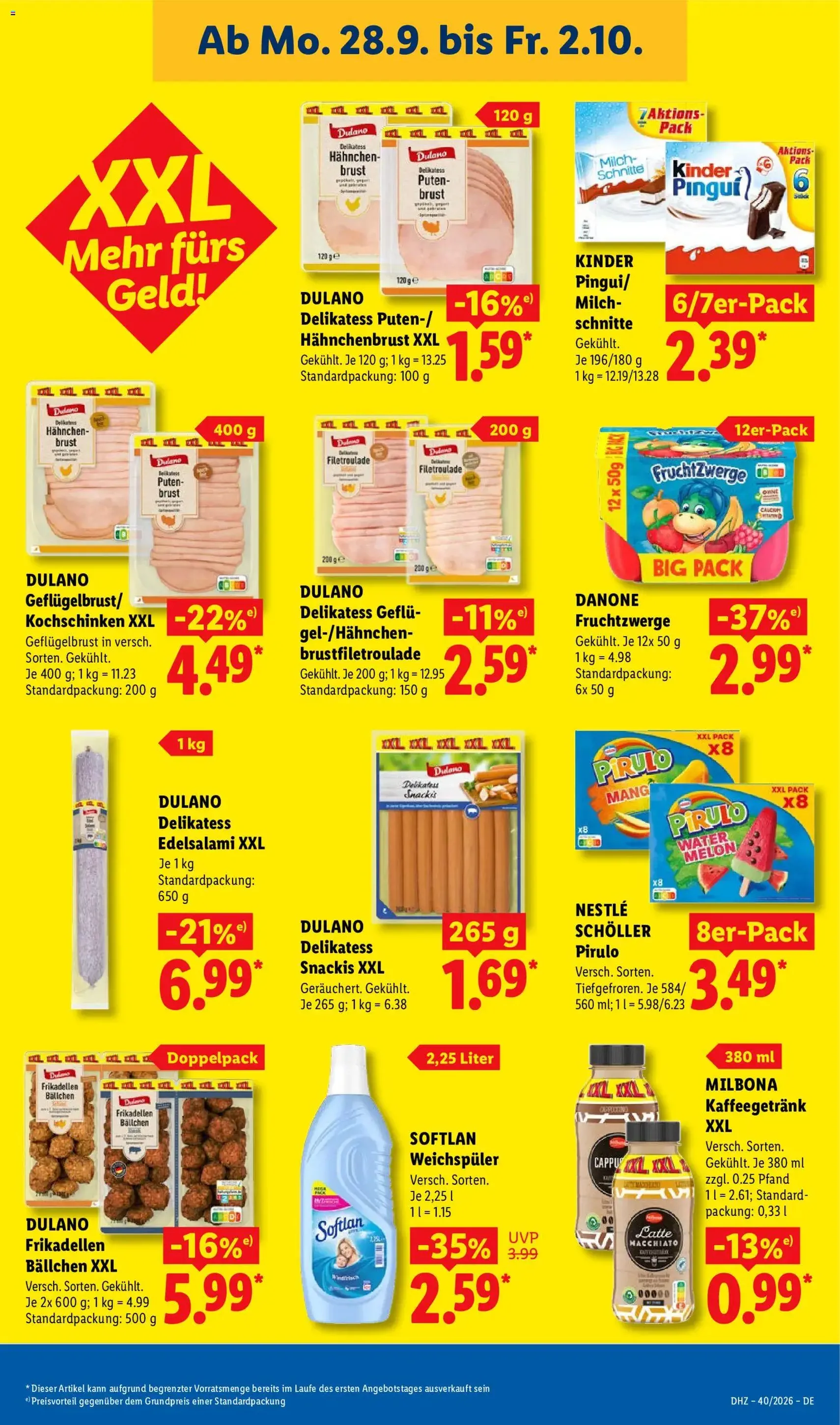 Lidl Prospekt - Gültiger Prospekt ab 28.09.2026, Seite 17 von insgesamt 71