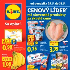 Lidl leták - náhľad letáku platný od 25.05.2026