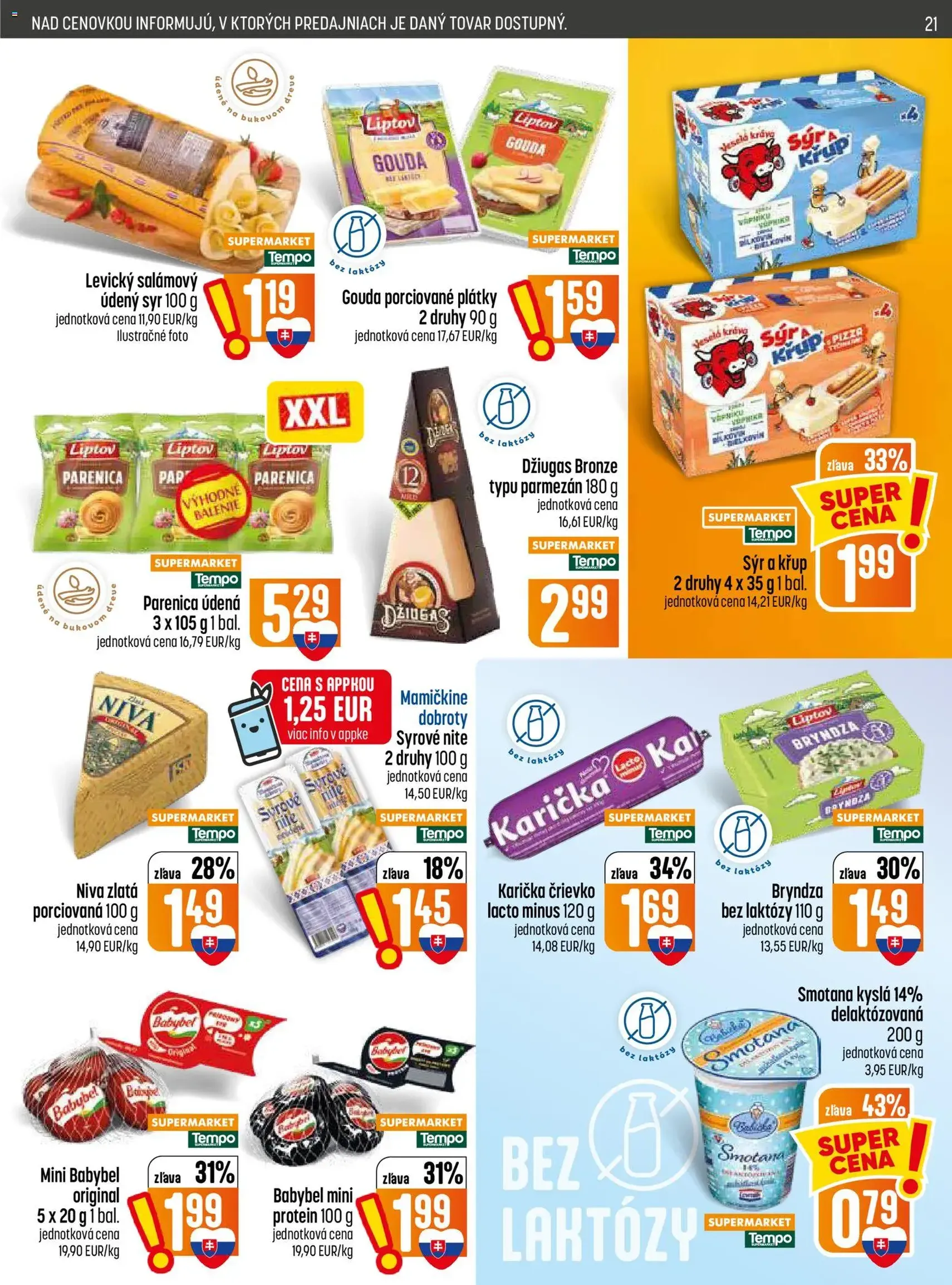 COOP Jednota leták - platný leták od 09.07.2026 strana 21 z 32