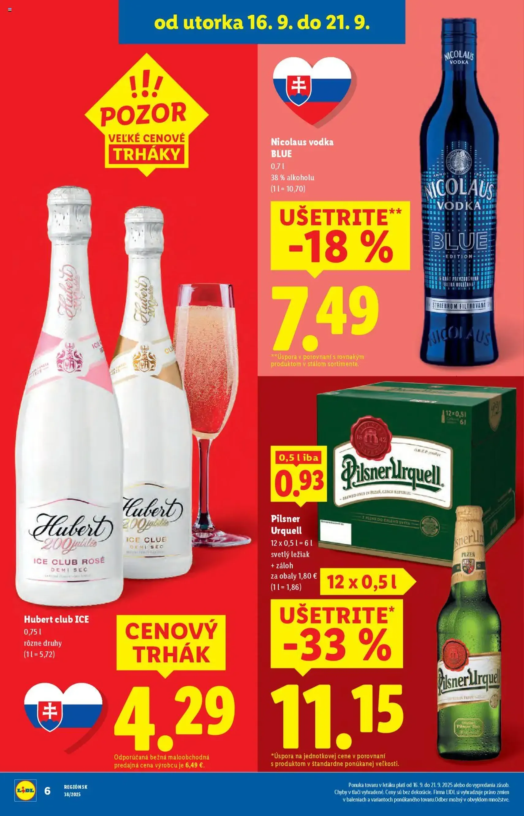 Lidl leták - platný leták od 16.09.2025 strana 6 z 111 Lidl leták - platný leták od 16.09.2025 strana 6 z 111
