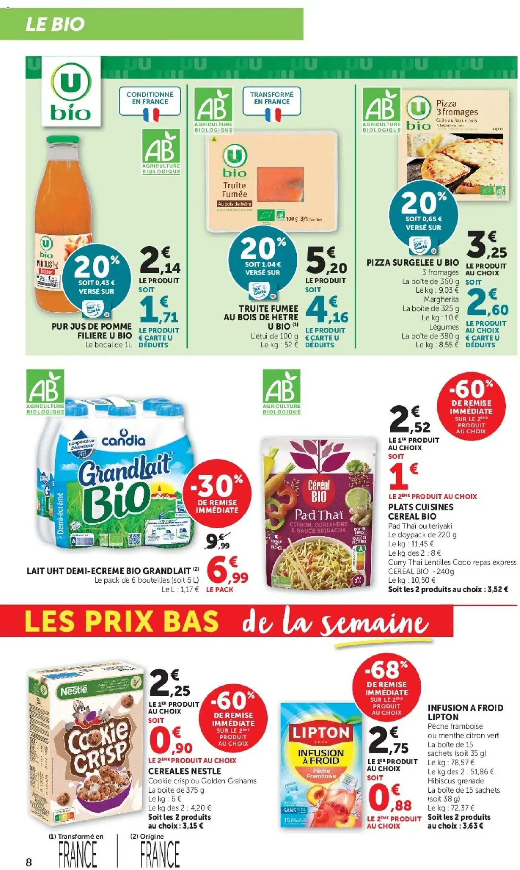 Super U catalogue - brochure valable à partir du 11/08/2026, page 8 sur 28