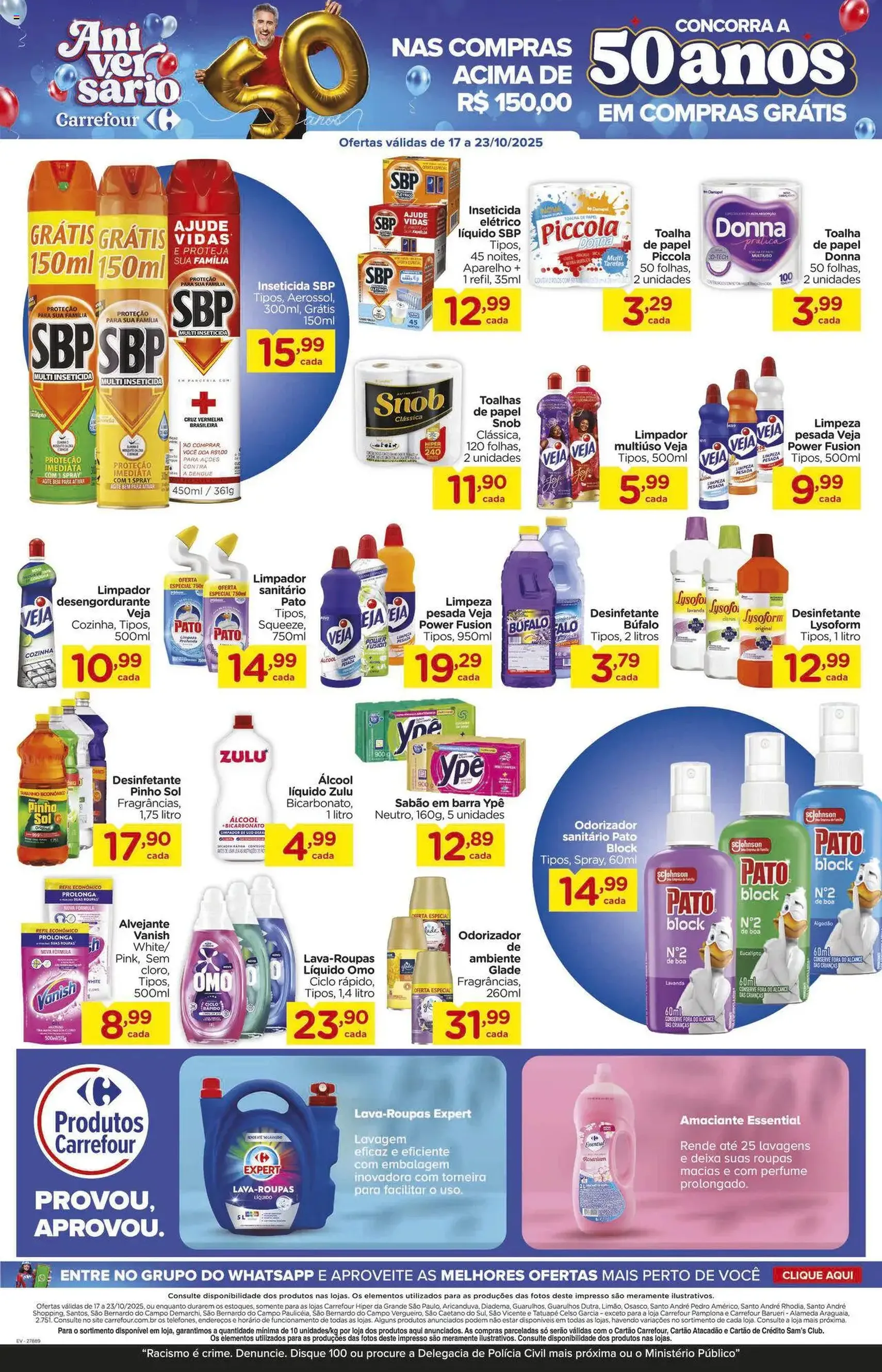 Carrefour - Ofertas da semana - folheto válido a partir de 17/10/2025 página 11 de 18 Carrefour - Ofertas da semana - folheto válido a partir de 17/10/2025 página 11 de 18