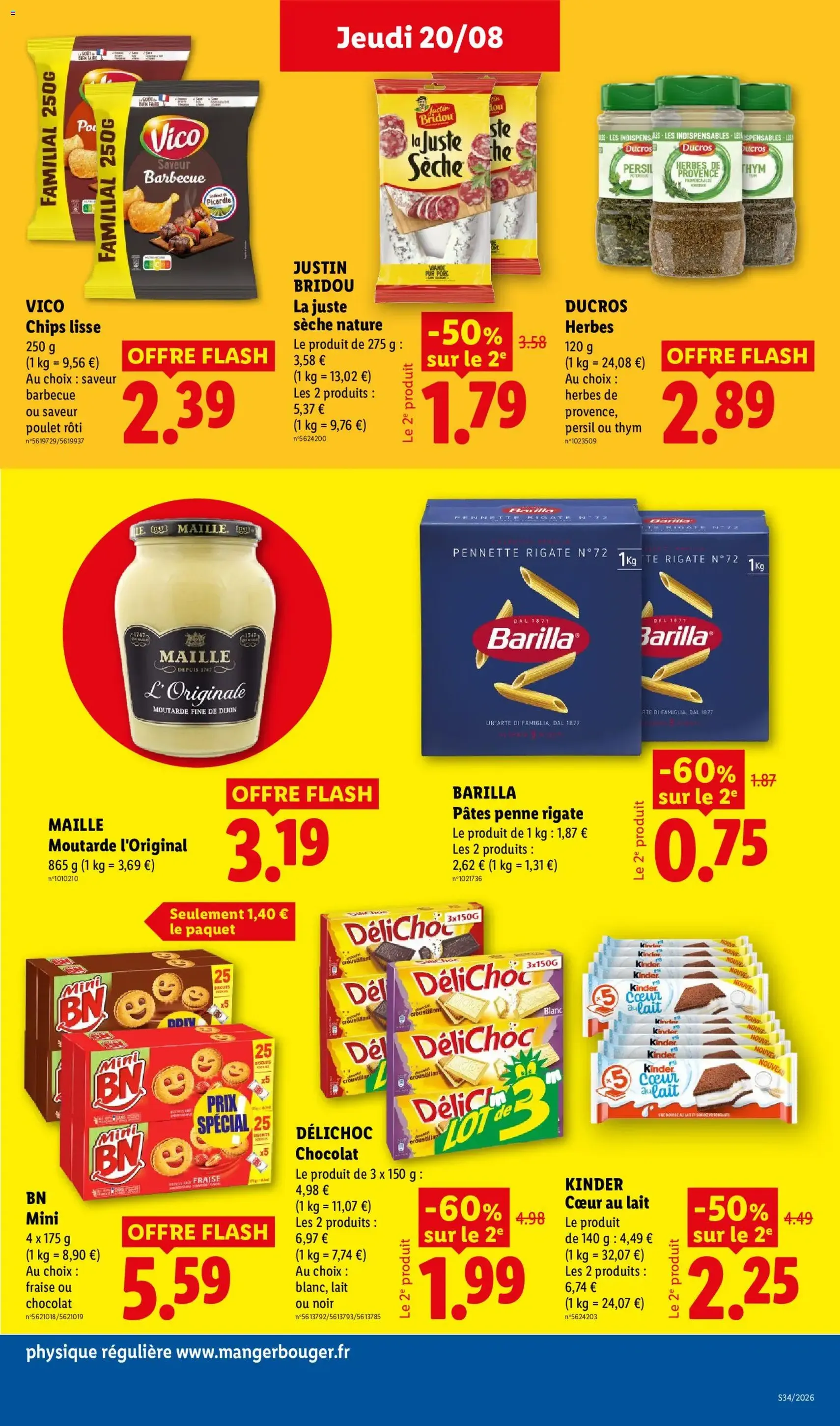 LIDL catalogue - brochure valable à partir du 20/08/2026, page 19 sur 54