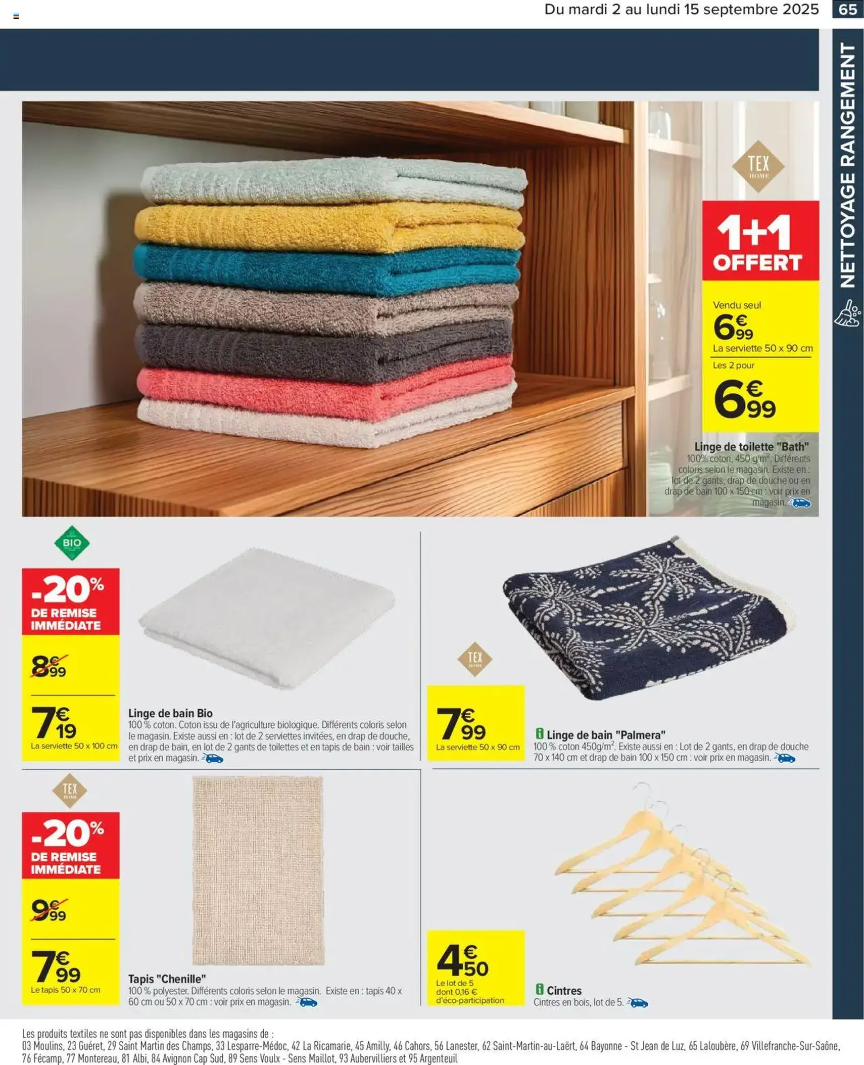 Carrefour catalogue semaine 36 - brochure valable à partir du 02/09/2025, page 67 sur 86 Carrefour catalogue semaine 36 - brochure valable à partir du 02/09/2025, page 67 sur 86
