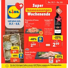 Lidl Aktionen - Prospekt Vorschau gültig ab 31.07.2025