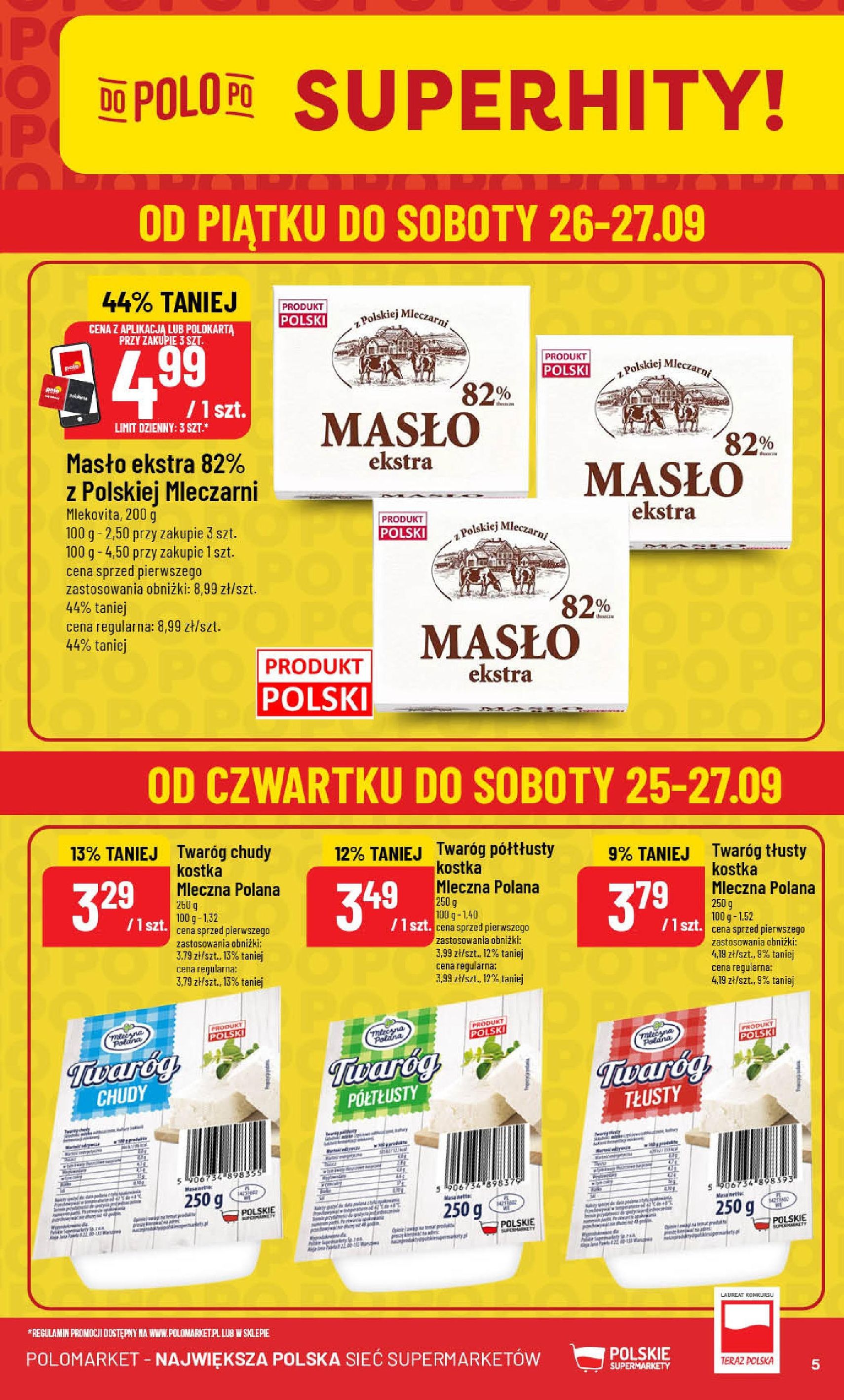 POLOmarket Gazetka - ważny gazetka od 24.09.2025 strona 5 z 76 POLOmarket Gazetka - ważny gazetka od 24.09.2025 strona 5 z 76