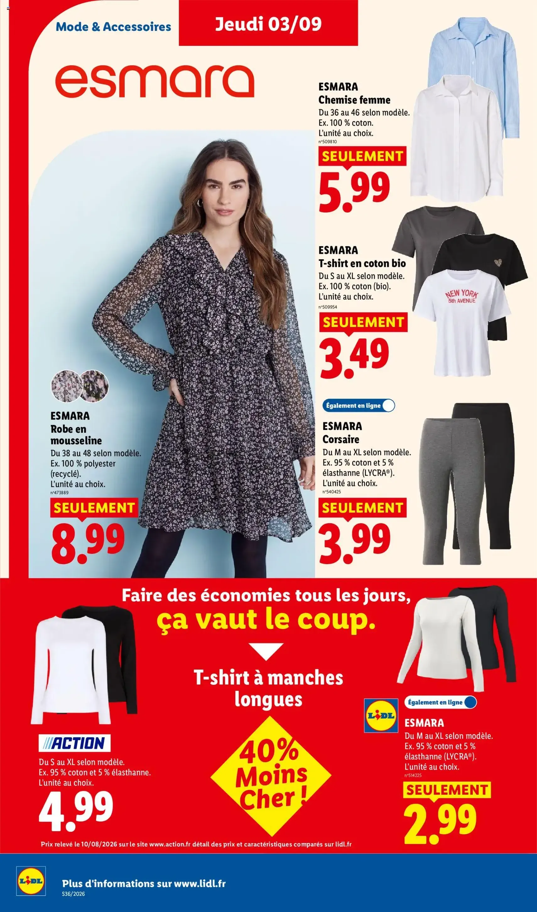 LIDL catalogue - brochure valable à partir du 03/09/2026, page 42 sur 61