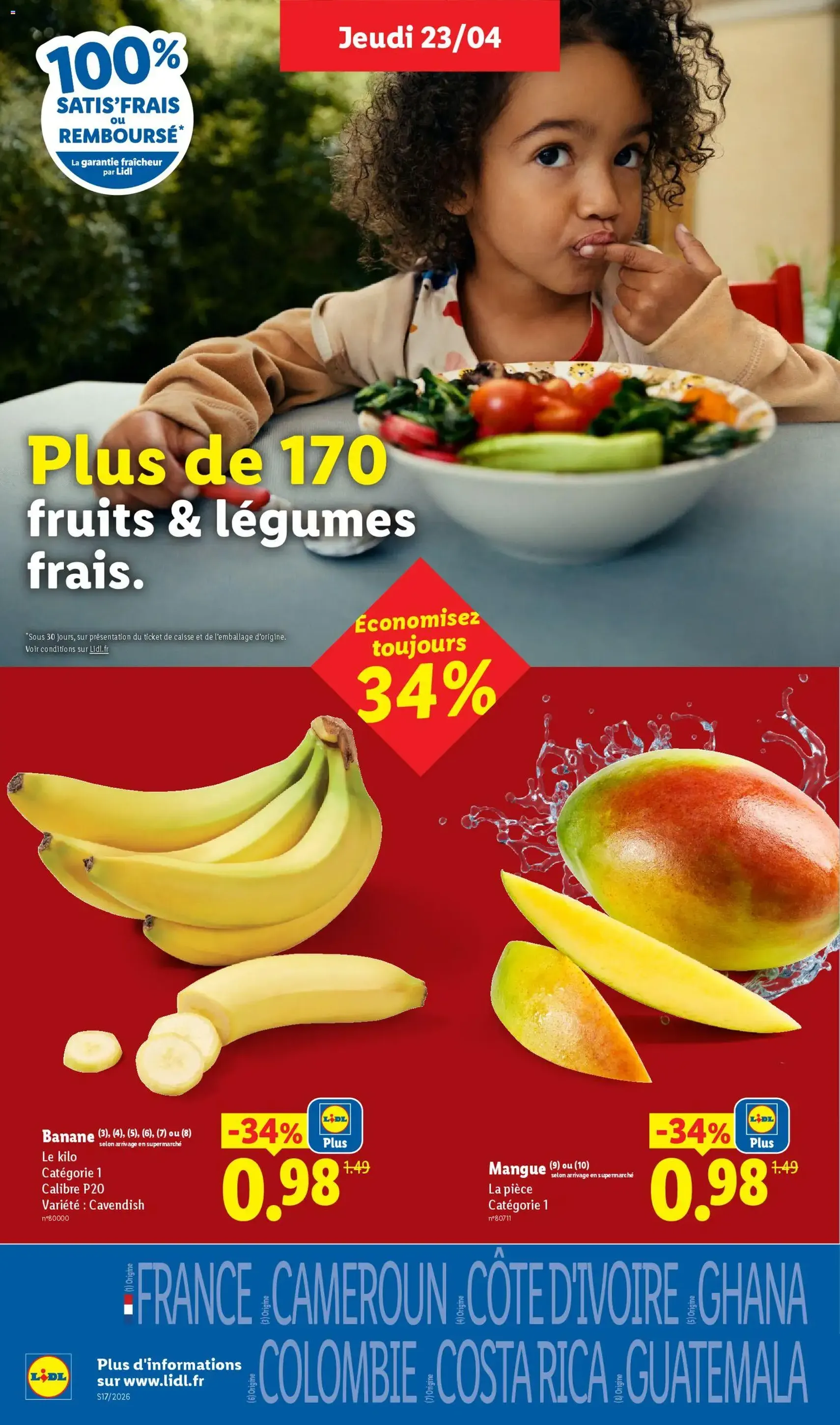 LIDL catalogue - brochure valable à partir du 23/04/2026, page 2 sur 70