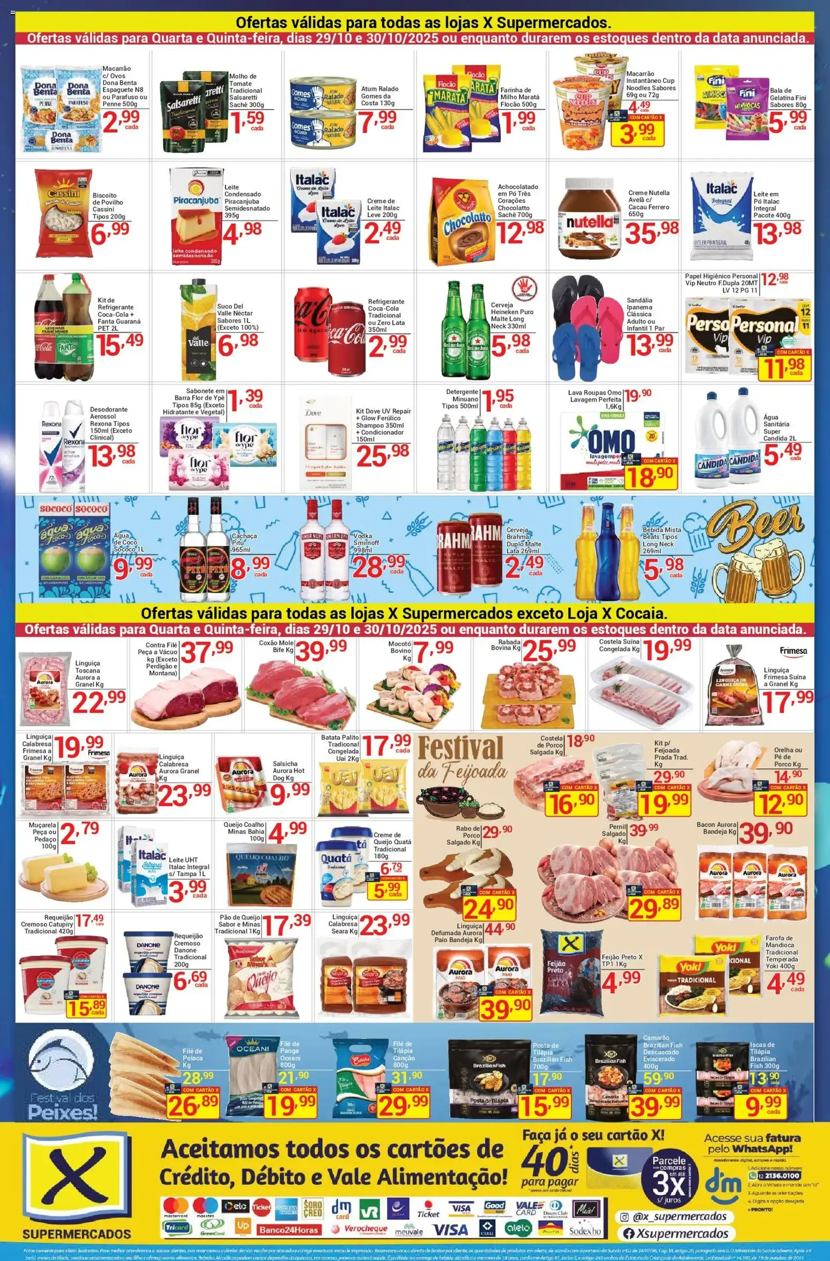 X Supermercados - Ofertas da semana - folheto válido a partir de 29/10/2025 página 2 de 2