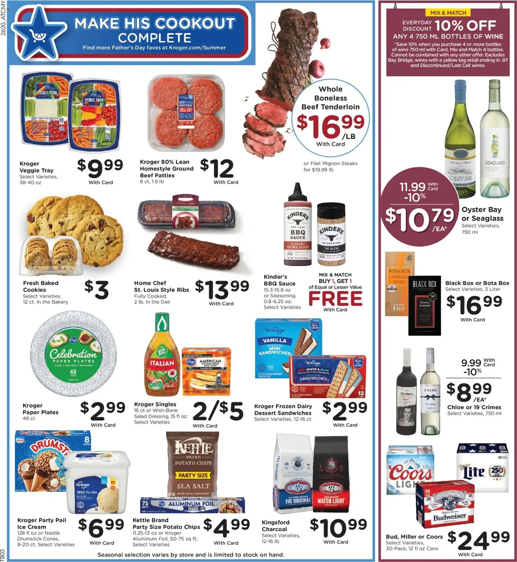 Kroger Weekly Ad - valid flyer from 06/17/2026, page 4 of 13