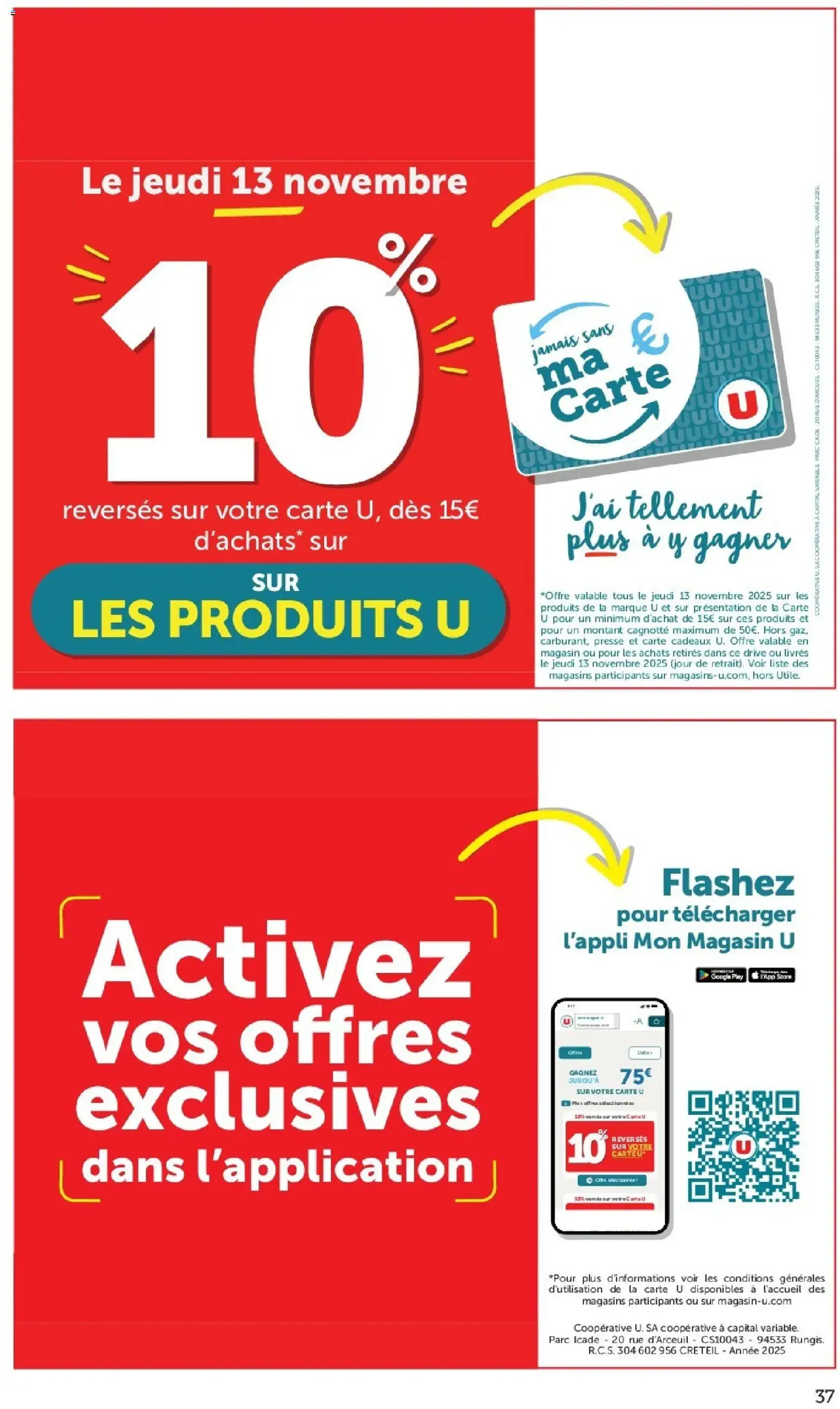 Super U catalogue - brochure valable à partir du 04/11/2025, page 37 sur 48