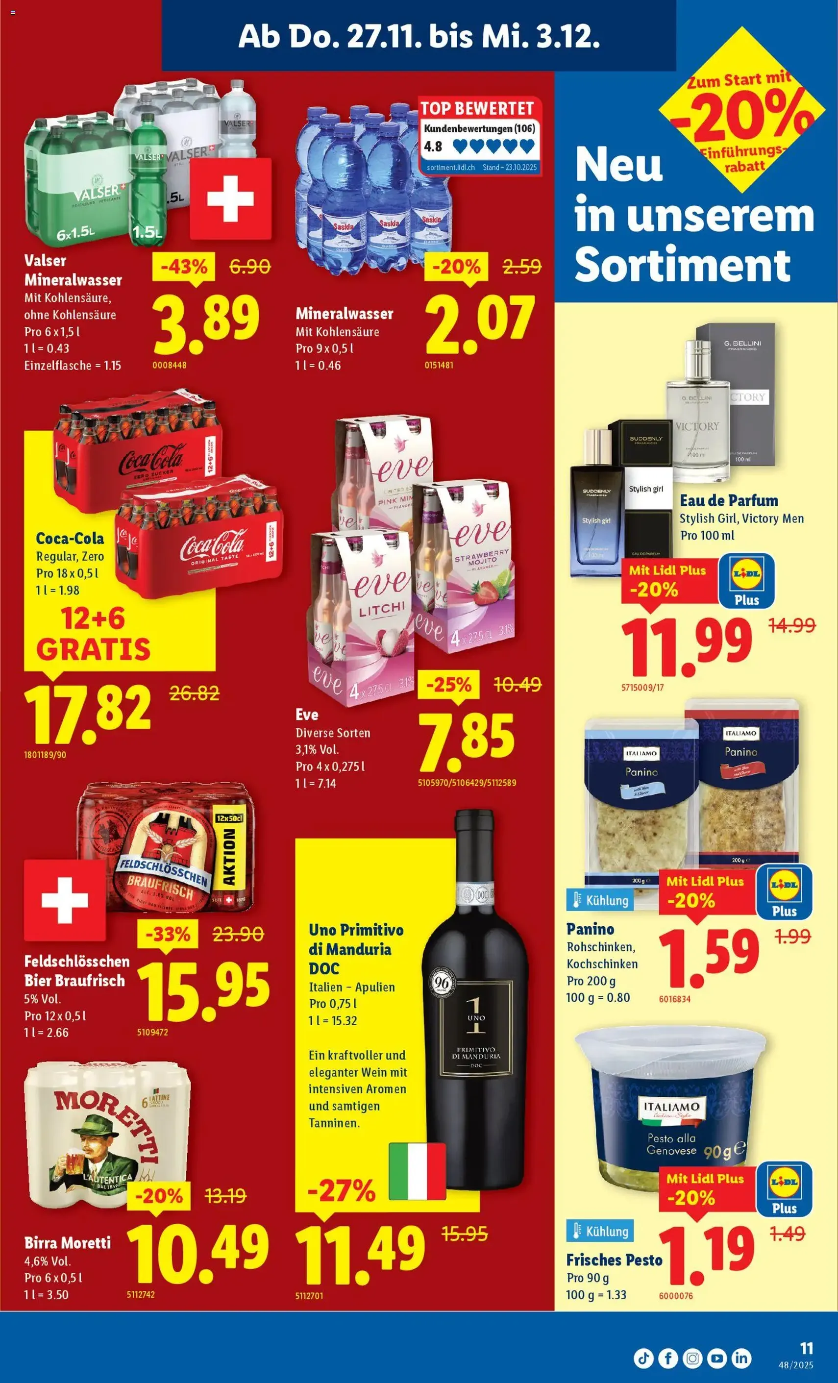 Lidl Aktionen - Gültiger Prospekt ab 27.11.2025, Seite 11 von insgesamt 32