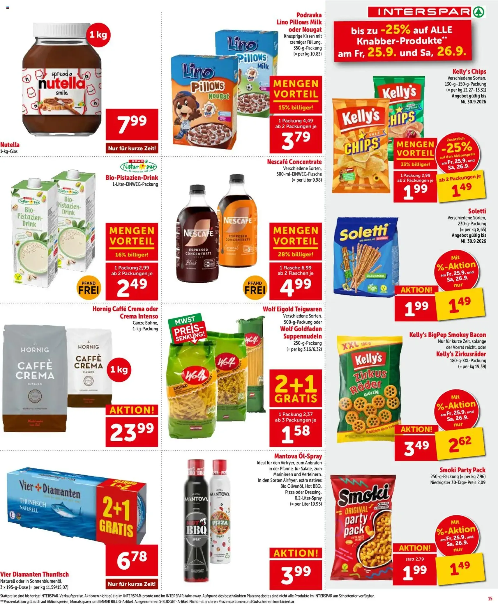 Interspar Flugblatt - Gültiger Prospekt ab 24.09.2026, Seite 15 von insgesamt 24