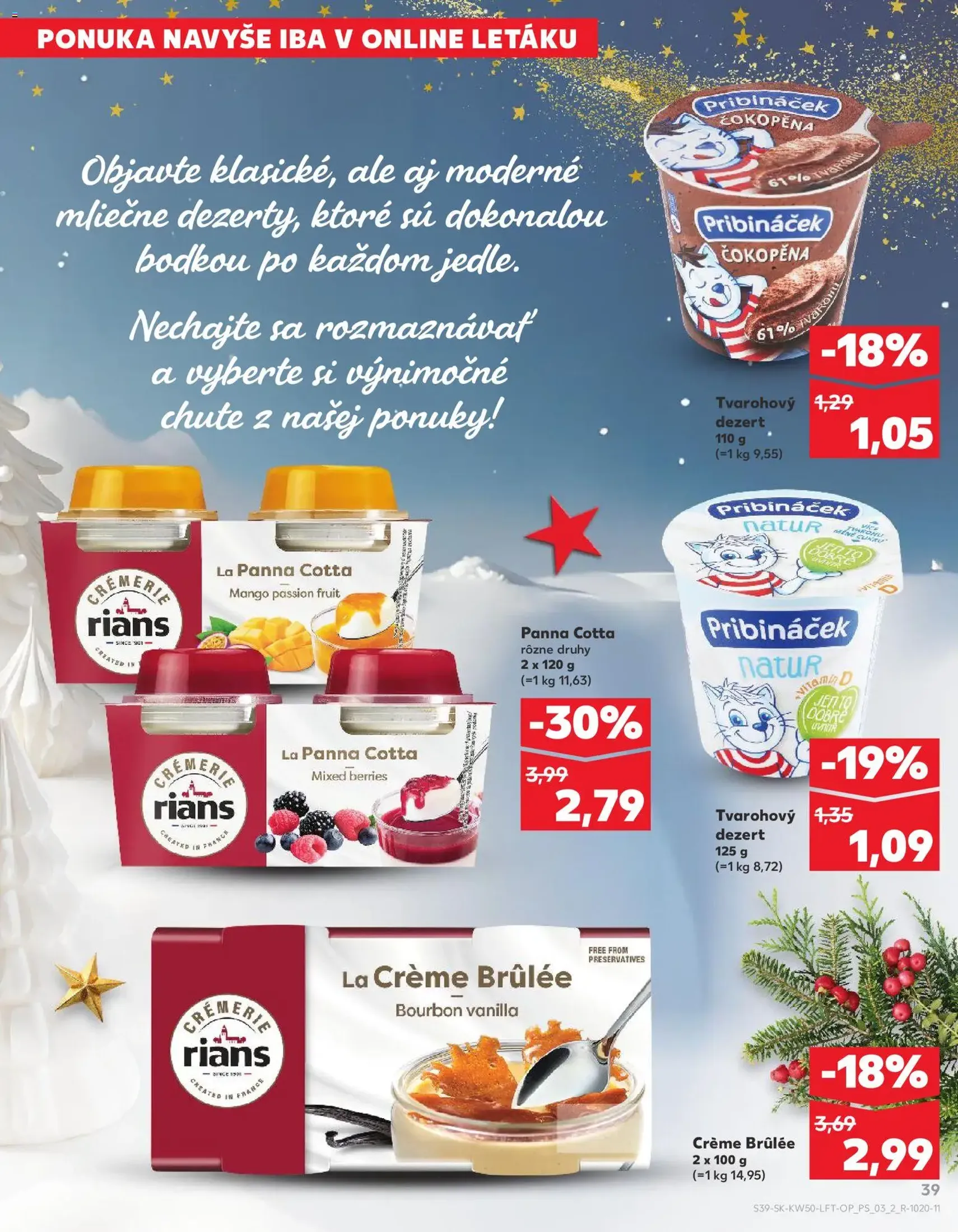 Kaufland SK Akciós újság - 2025.12.11. érvényes szórólap 39 oldal 78 oldalból