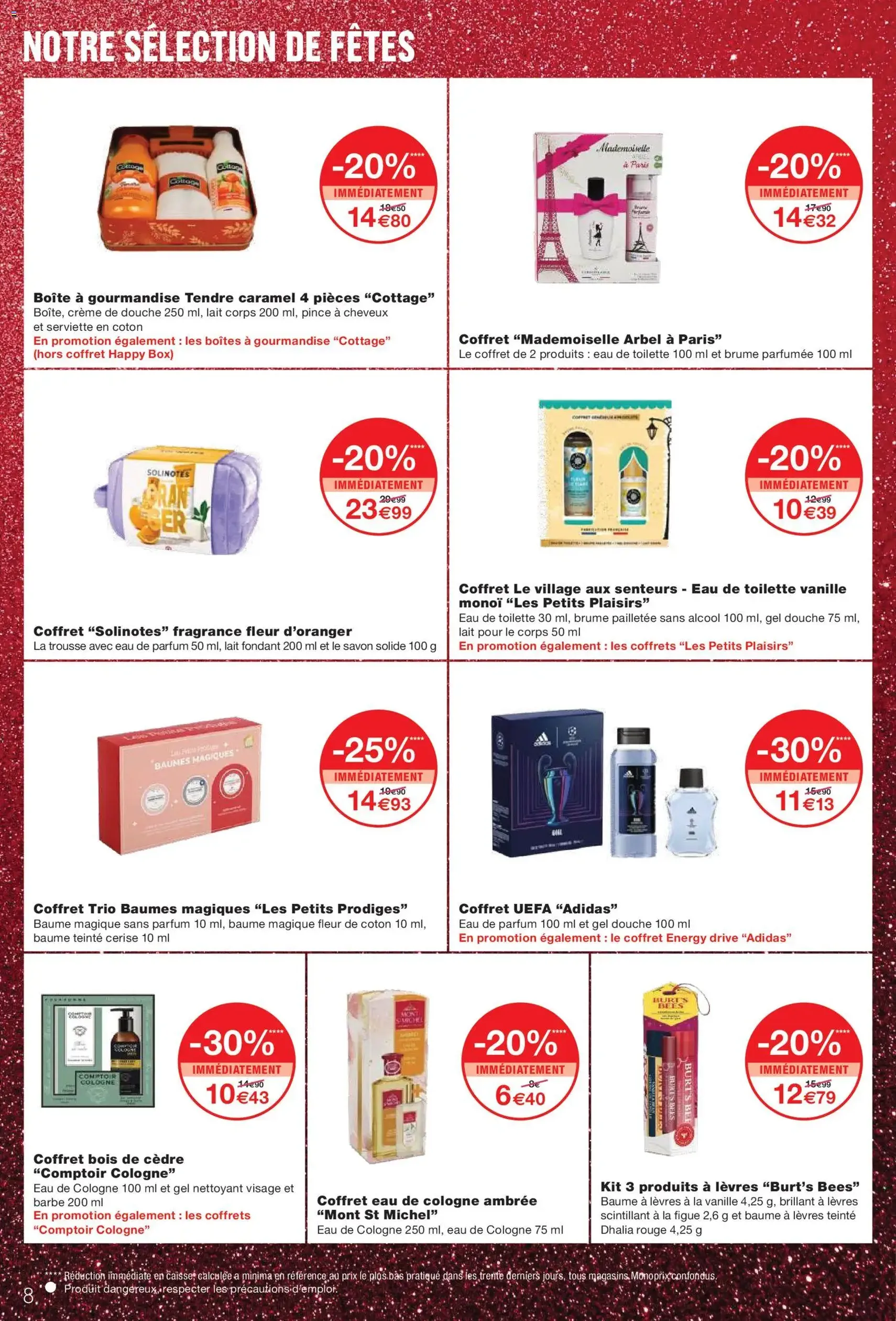 Monoprix catalogue - brochure valable à partir du 02/12/2025, page 8 sur 66