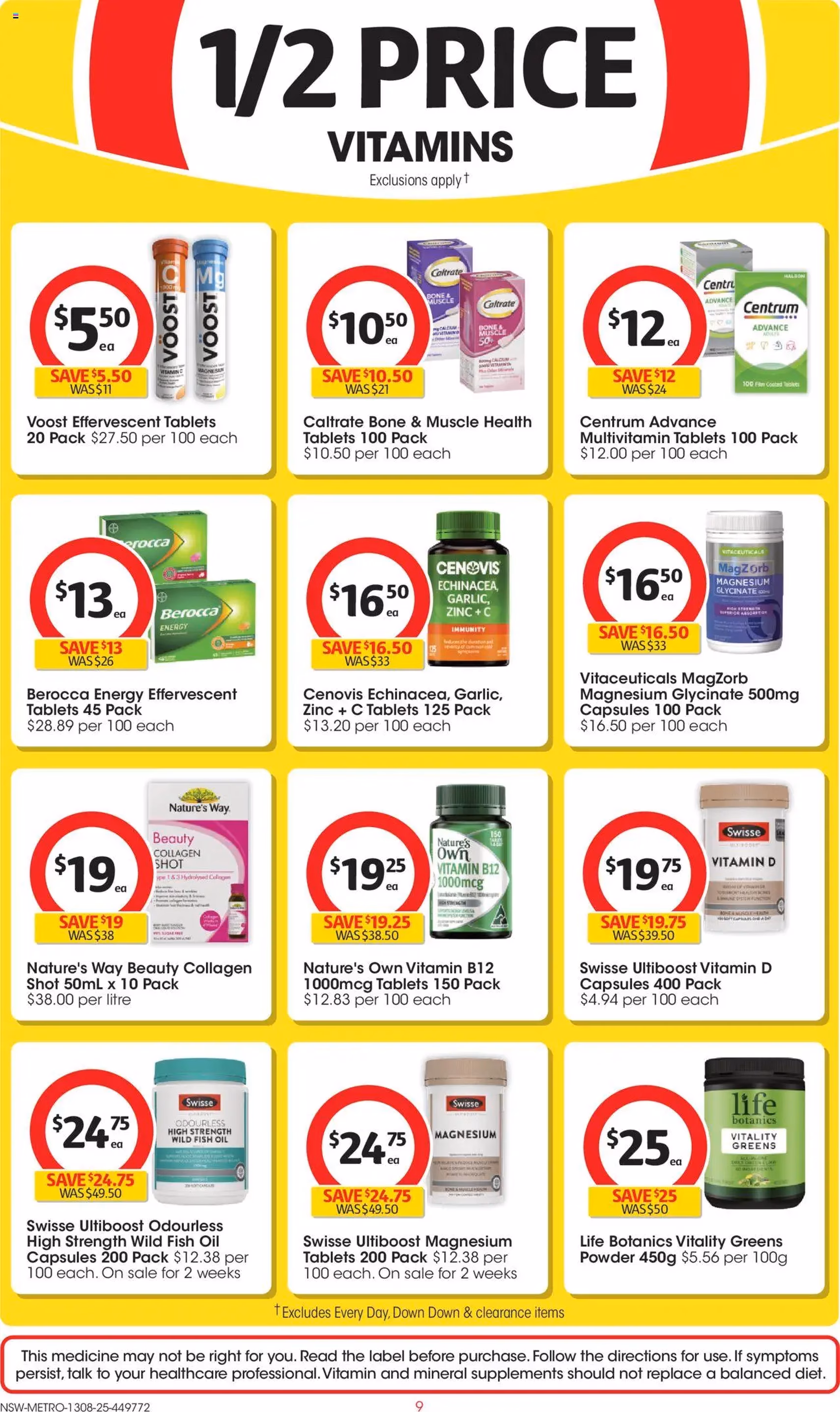 Coles Catalogue NSW - valid flyer from 13/08/2025, page 9 of 49 Coles Catalogue NSW - valid flyer from 13/08/2025, page 9 of 49