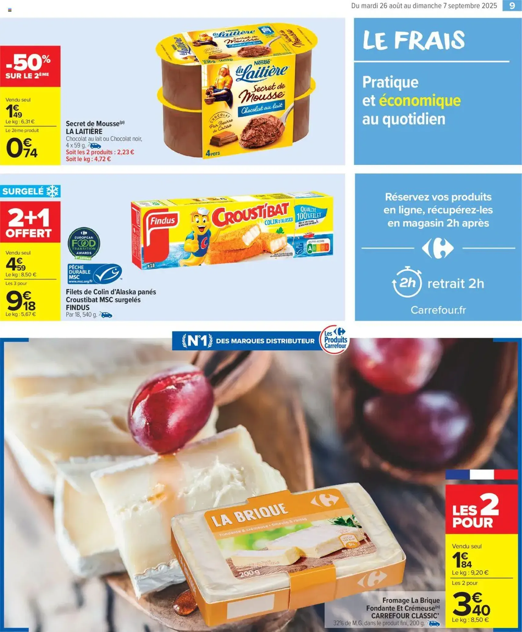 Carrefour Market catalogue semaine 35 - brochure valable à partir du 26/08/2025, page 11 sur 22 Carrefour Market catalogue semaine 35 - brochure valable à partir du 26/08/2025, page 11 sur 22