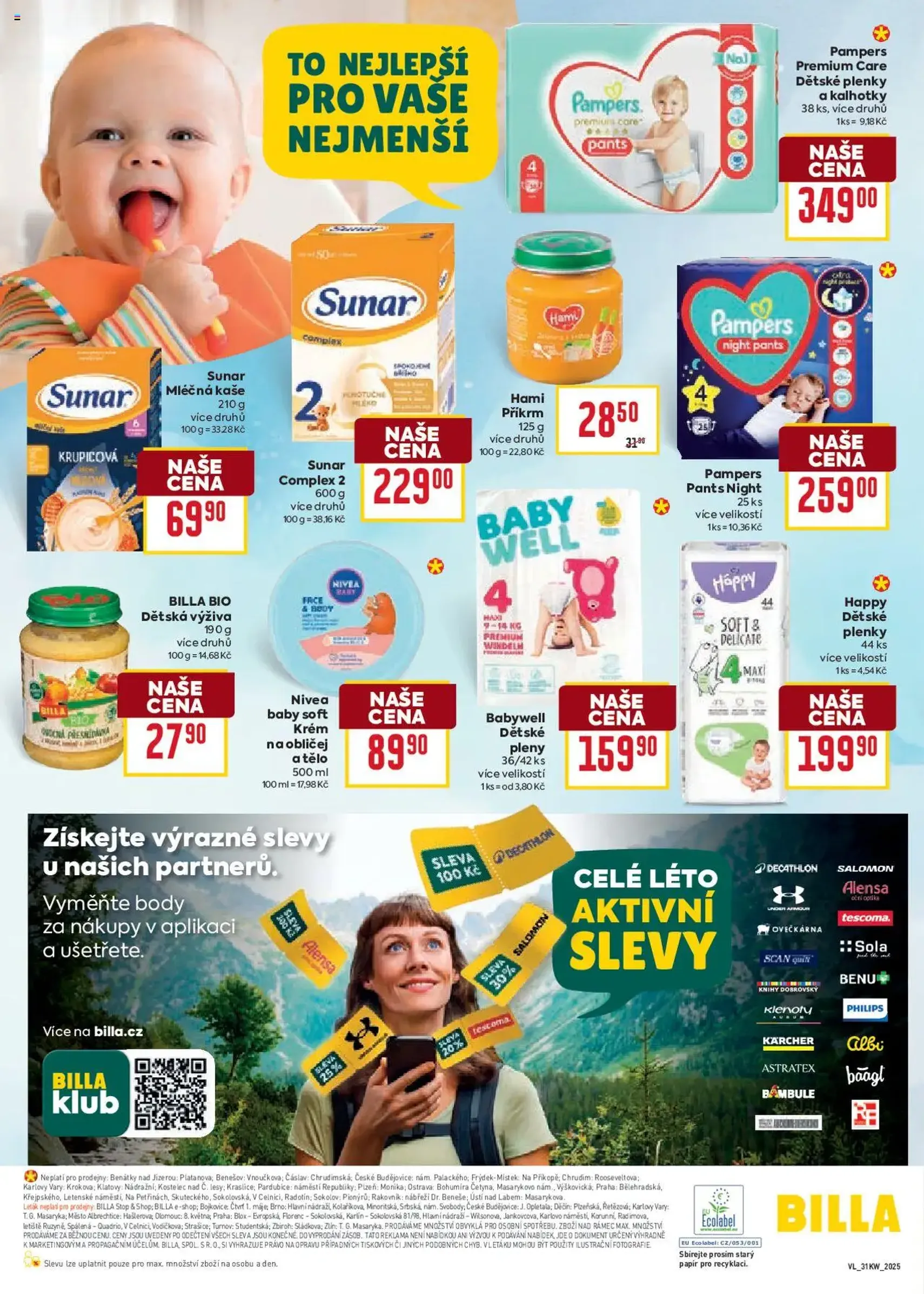 Billa Velký leták - platný leták od 30.07.2025 strana 30 z 36