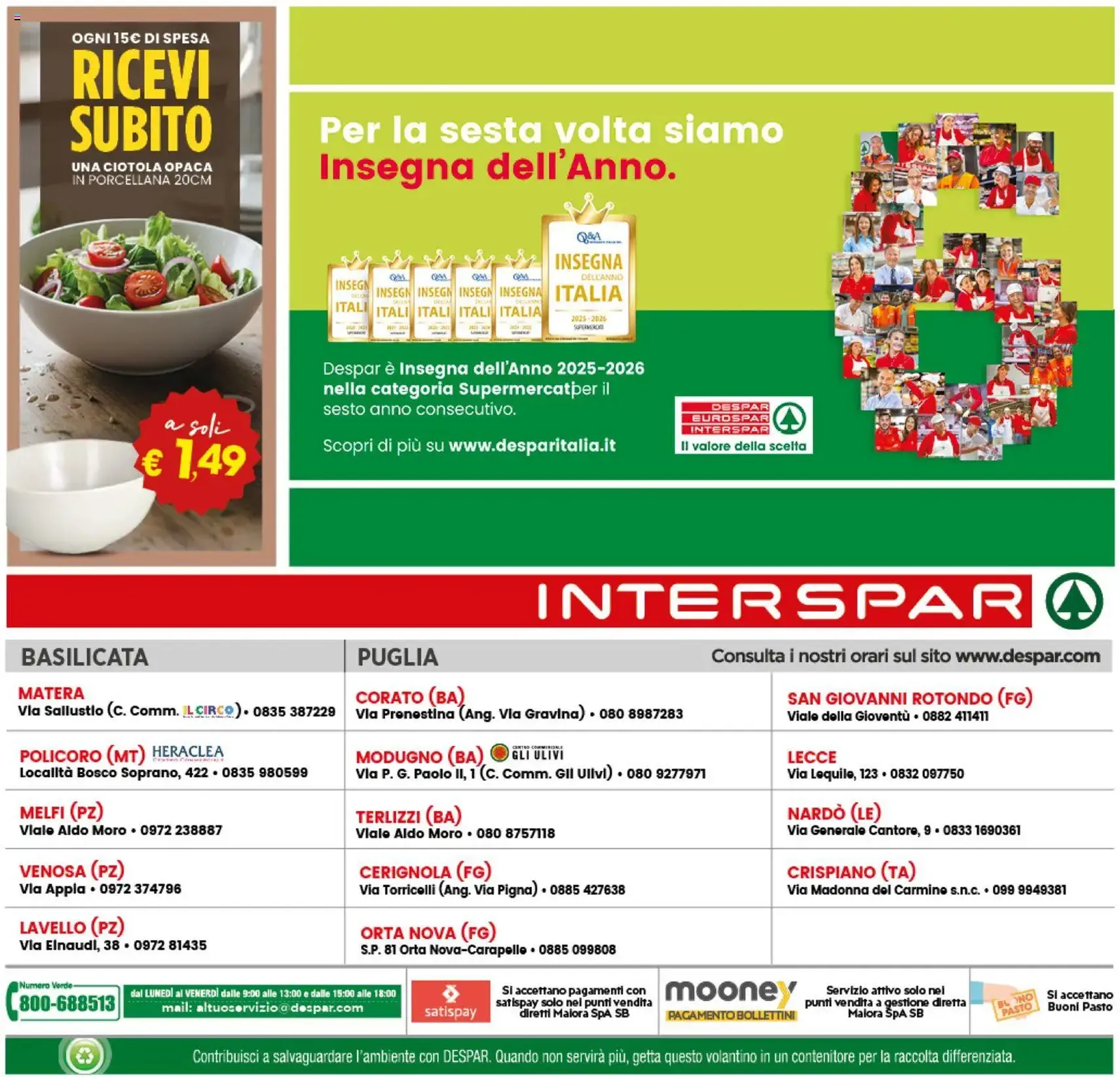 Interspar volantino - volantino valido dal 09/07/2026 pagina 39 di 39