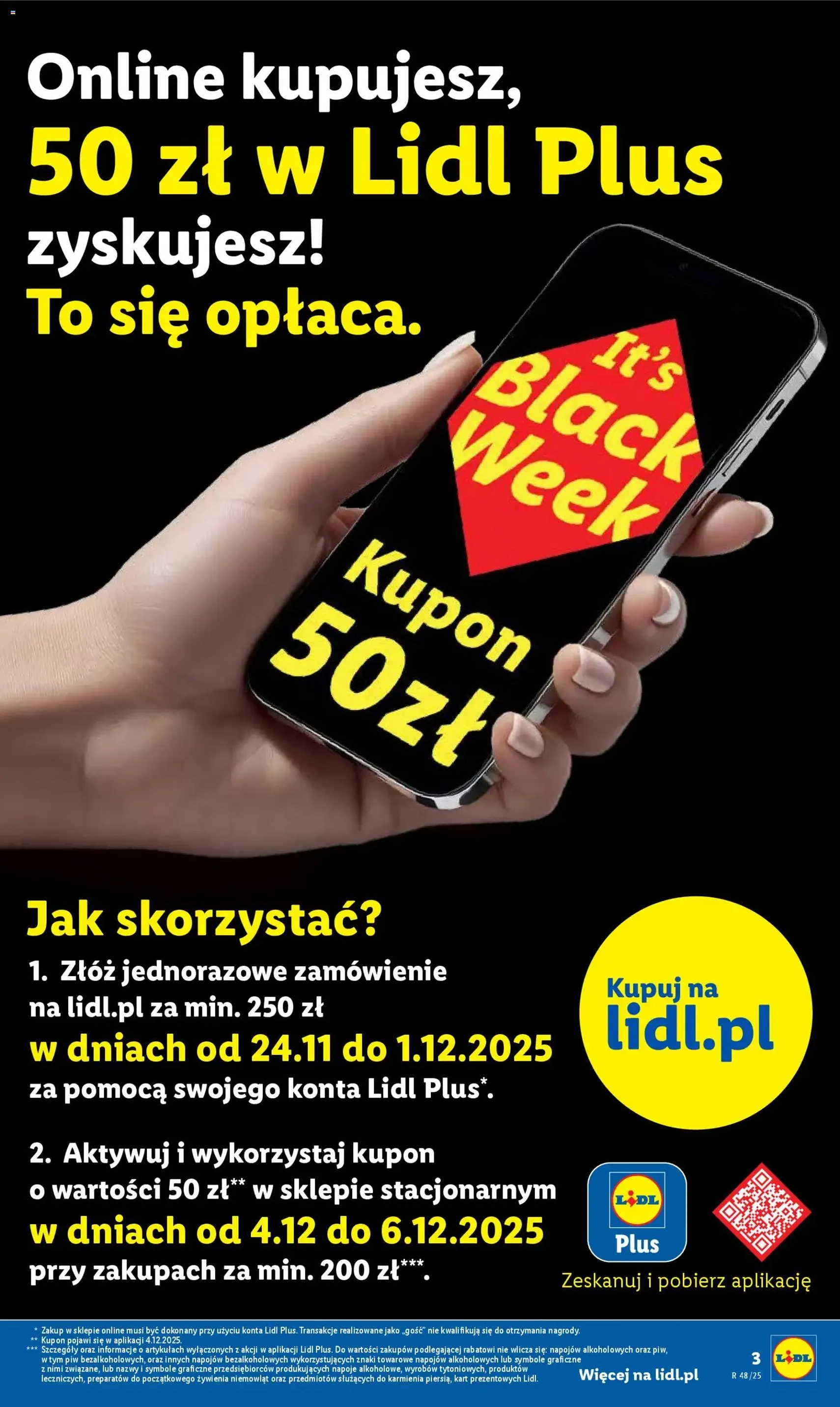 Lidl Black Friday - ważny gazetka od 27.11.2025 strona 3 z 68