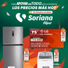 Vista previa del folleto Soriana Hot Sale válido desde 14/05/2026