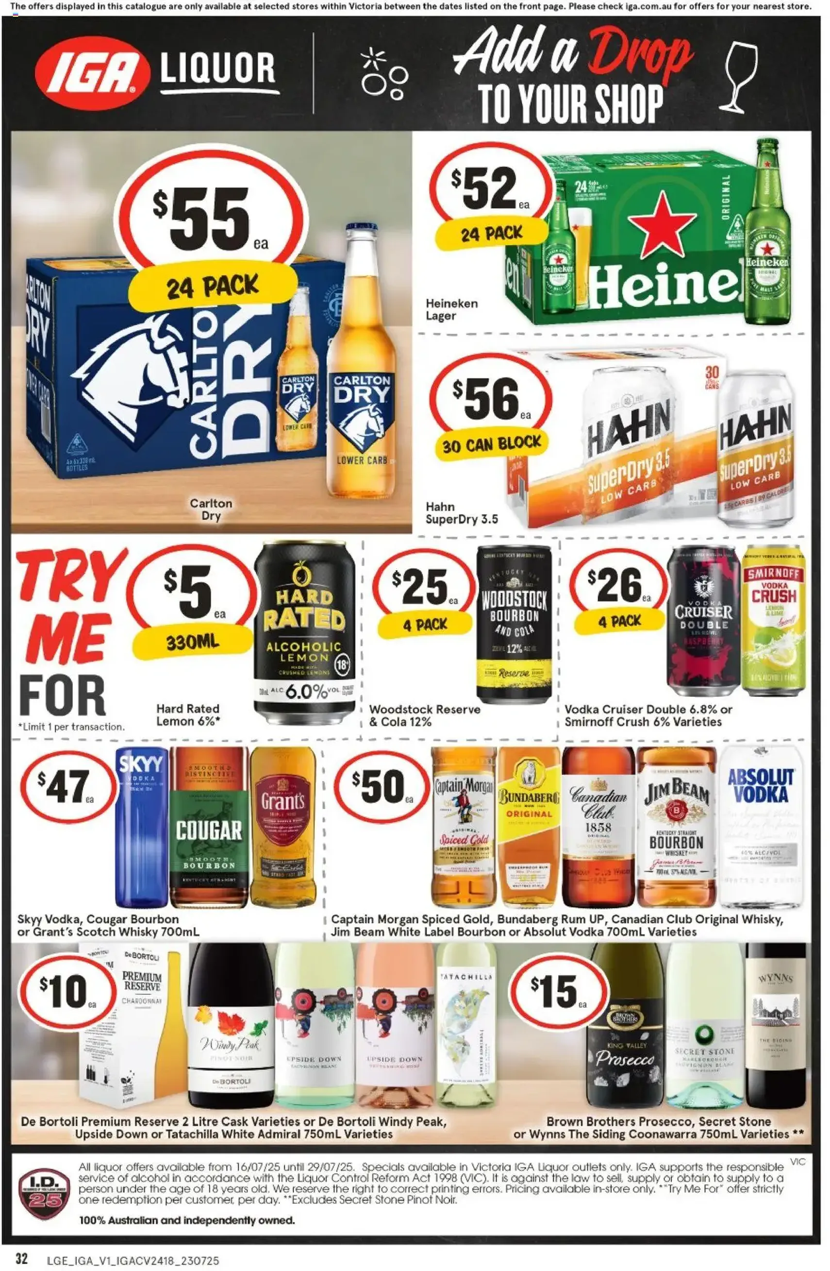 IGA Catalogue VIC - valid flyer from 23/07/2025, page 2 of 39 IGA Catalogue VIC - valid flyer from 23/07/2025, page 2 of 39