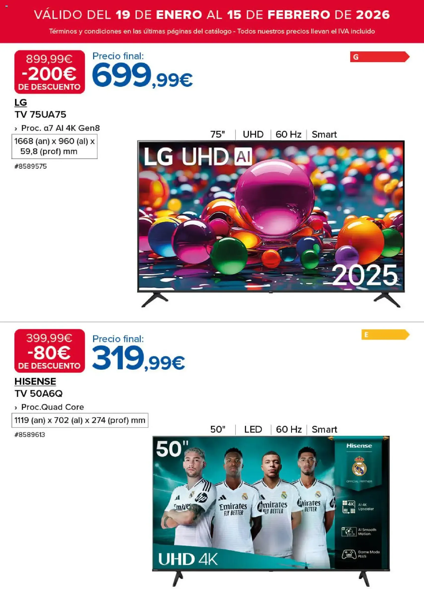 Costco catálogo - folleto válido desde 19/01/2026 página 14 de 20