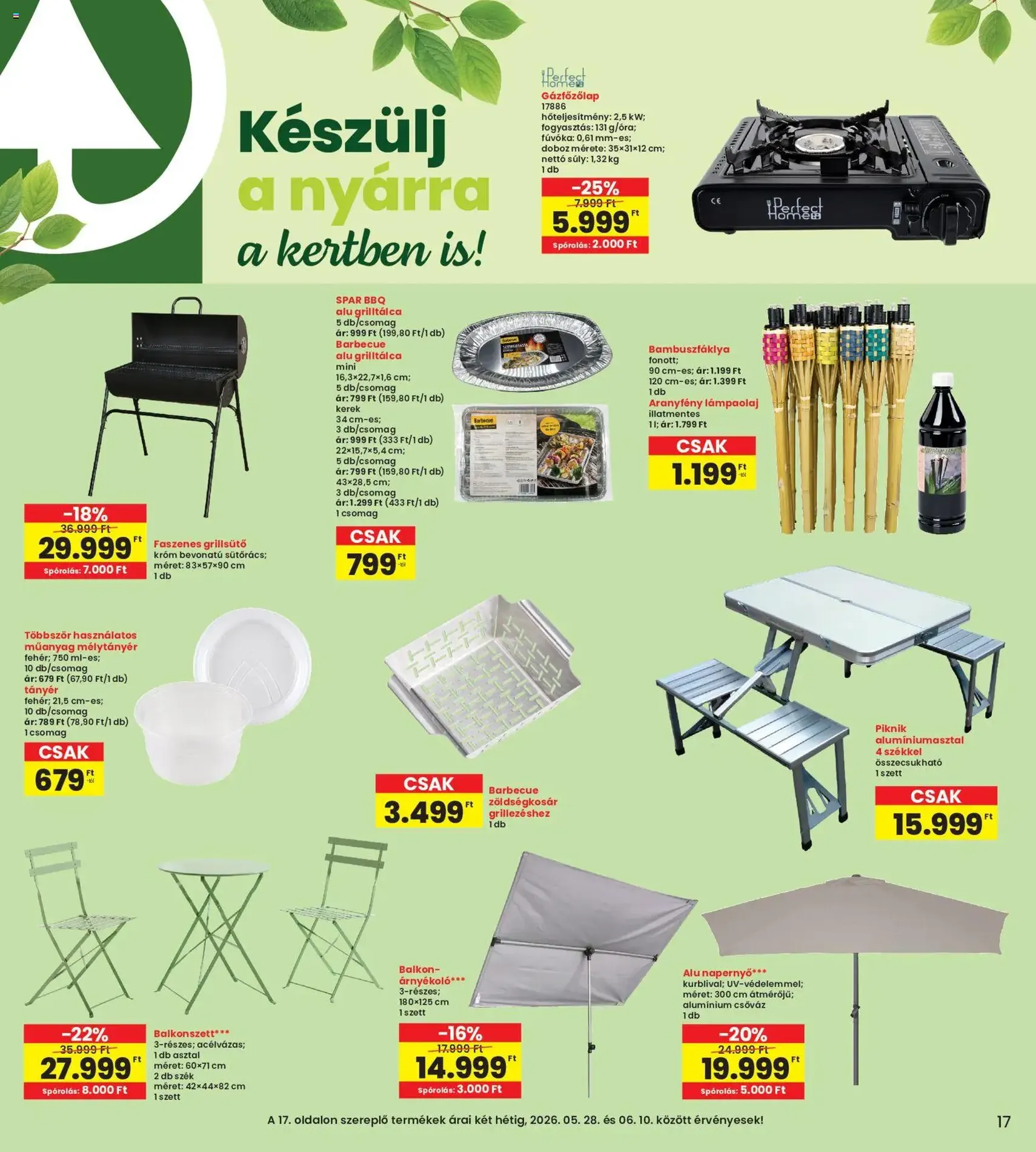 Interspar akciós újság - 2026.05.28. érvényes szórólap 17 oldal 21 oldalból