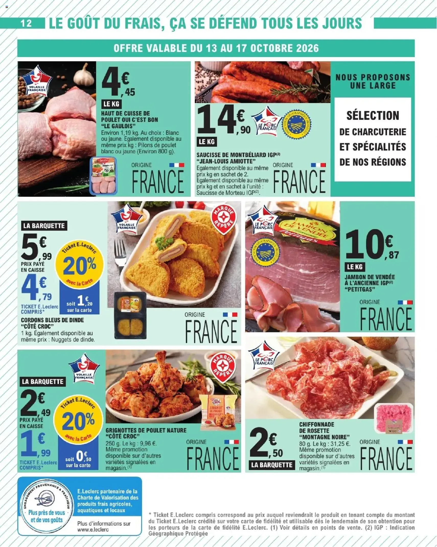 E.Leclerc catalogue - brochure valable à partir du 13/10/2026, page 12 sur 48
