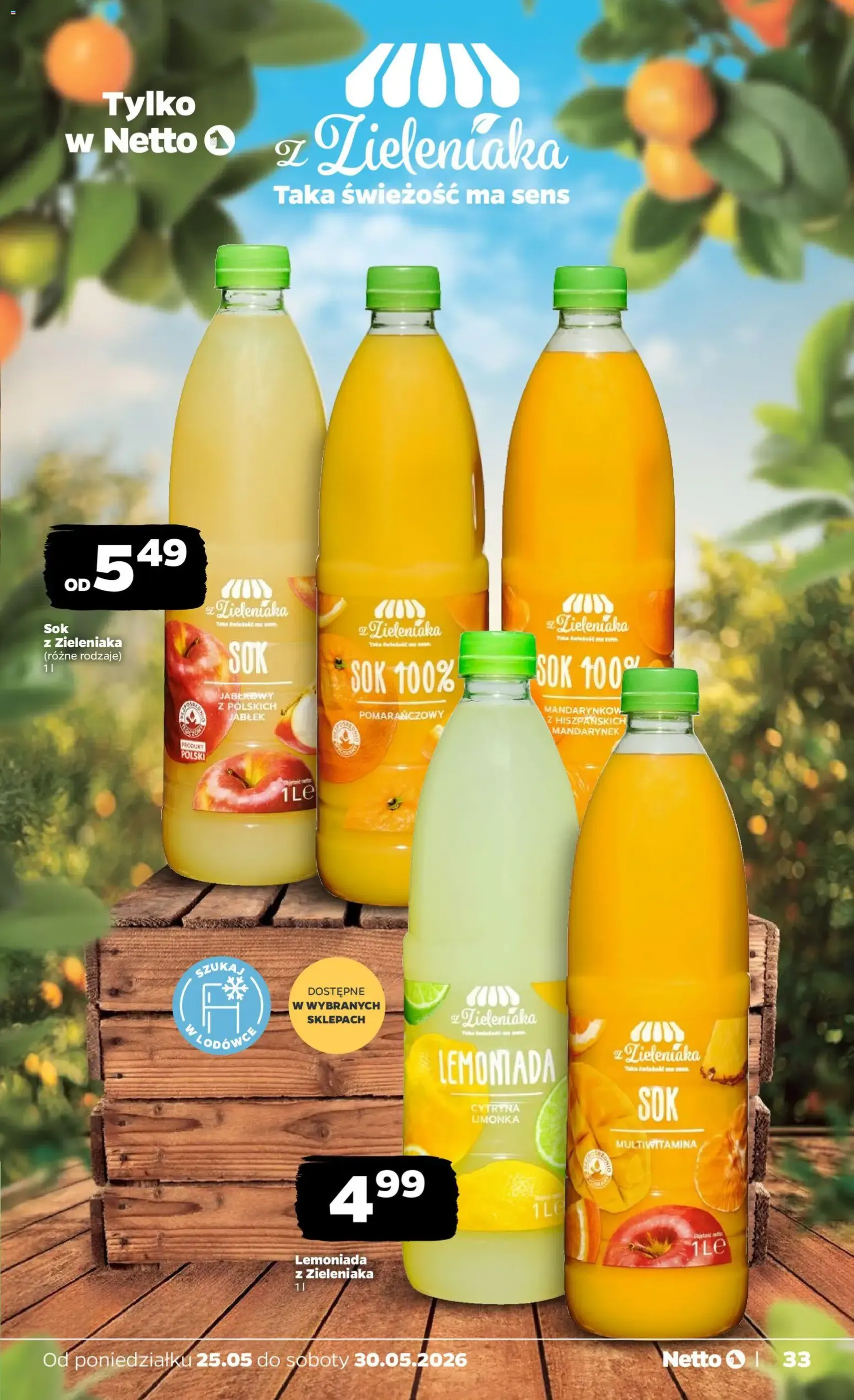 Netto gazetka od poniedziałku spożywcza - ważny gazetka od 25.05.2026 strona 33 z 42