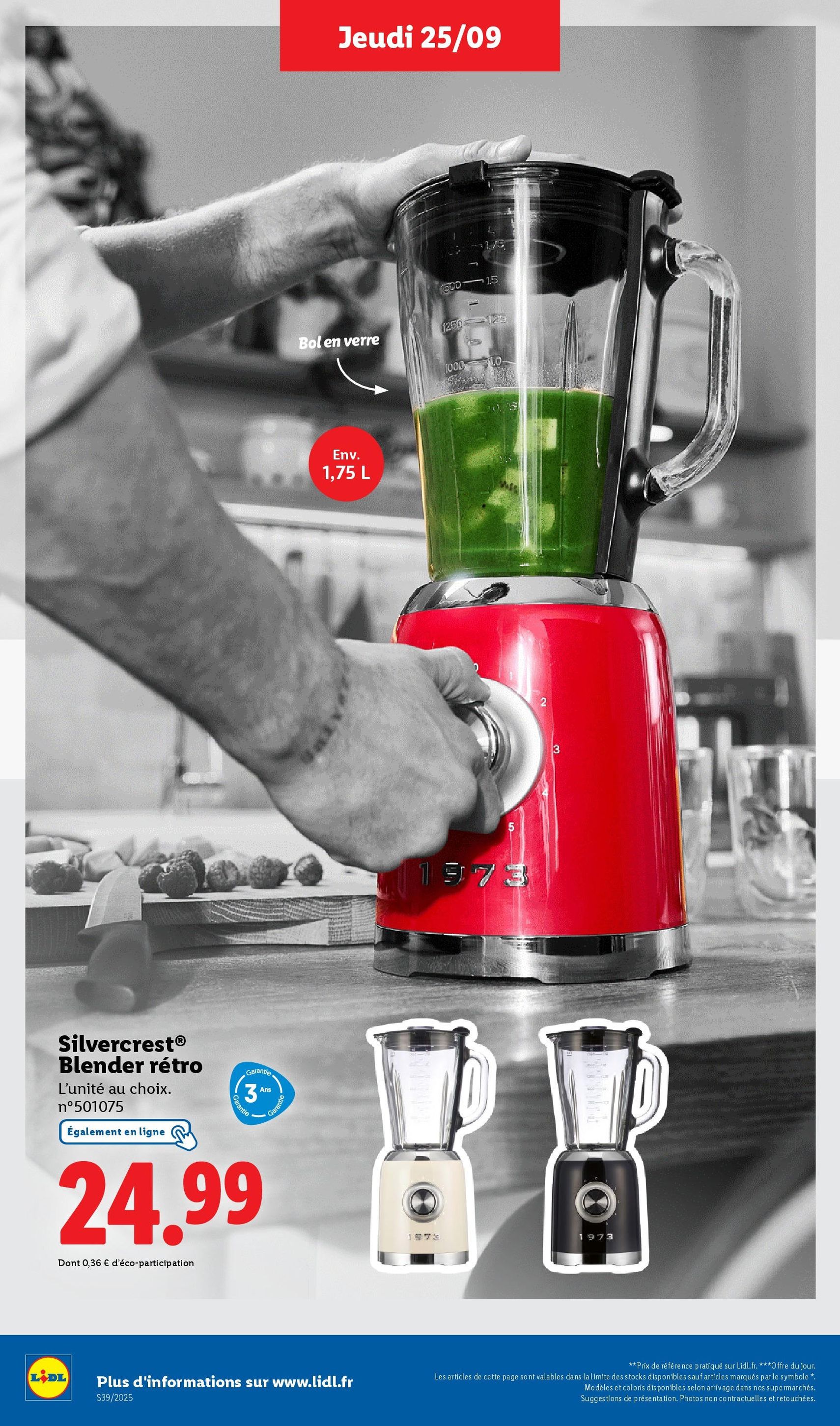 LIDL catalogue semaine 39 - brochure valable à partir du 25/09/2025, page 42 sur 73