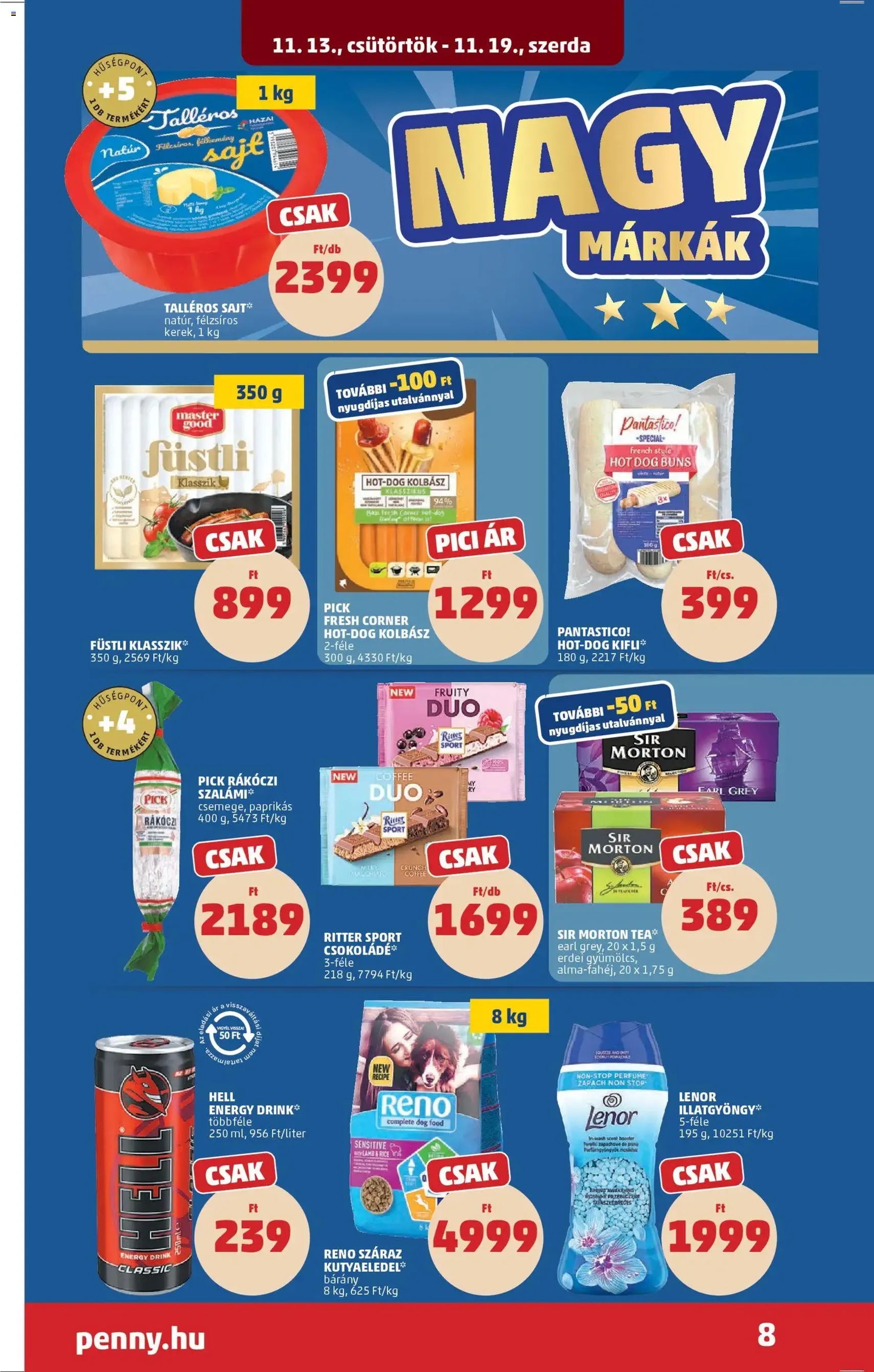 PENNY Akciós újság - 2025.11.13. érvényes szórólap 10 oldal 45 oldalból