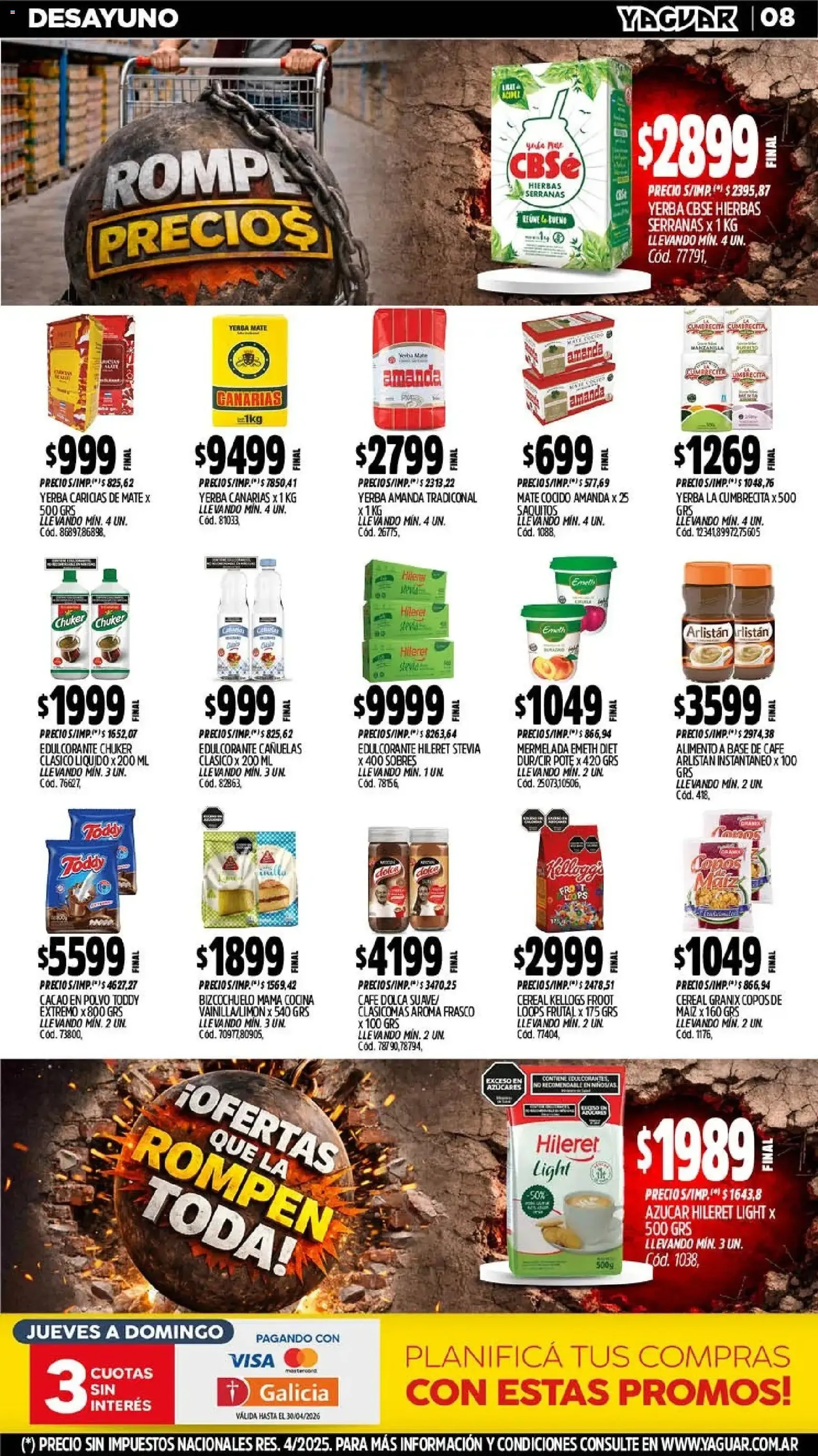 Yaguar catálogo - folleto válido desde 13/04/2026 página 8 de 20