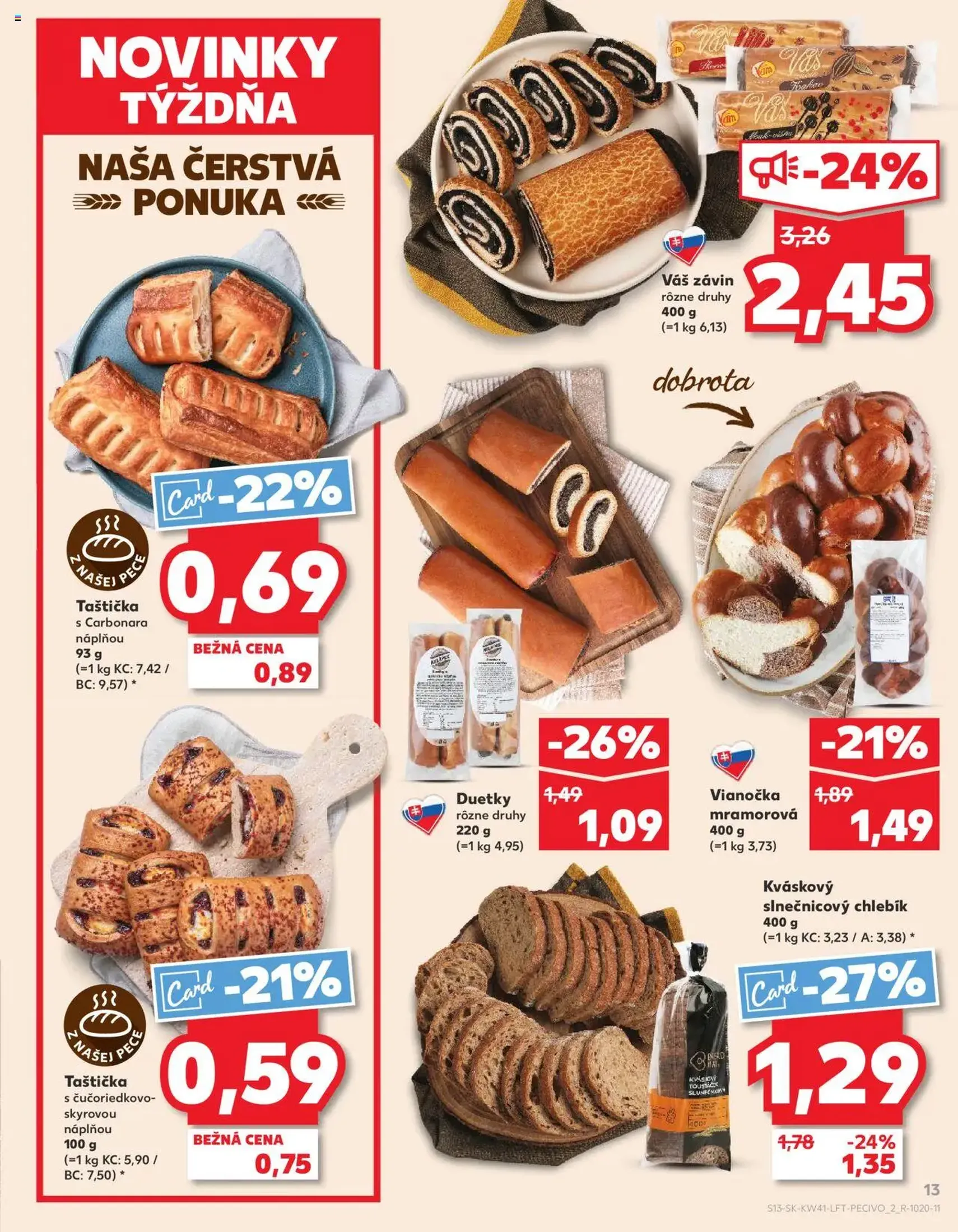 Kaufland SK Bratislava-Devínska Nová Ves - 2025.10.09. érvényes szórólap 13 oldal 80 oldalból