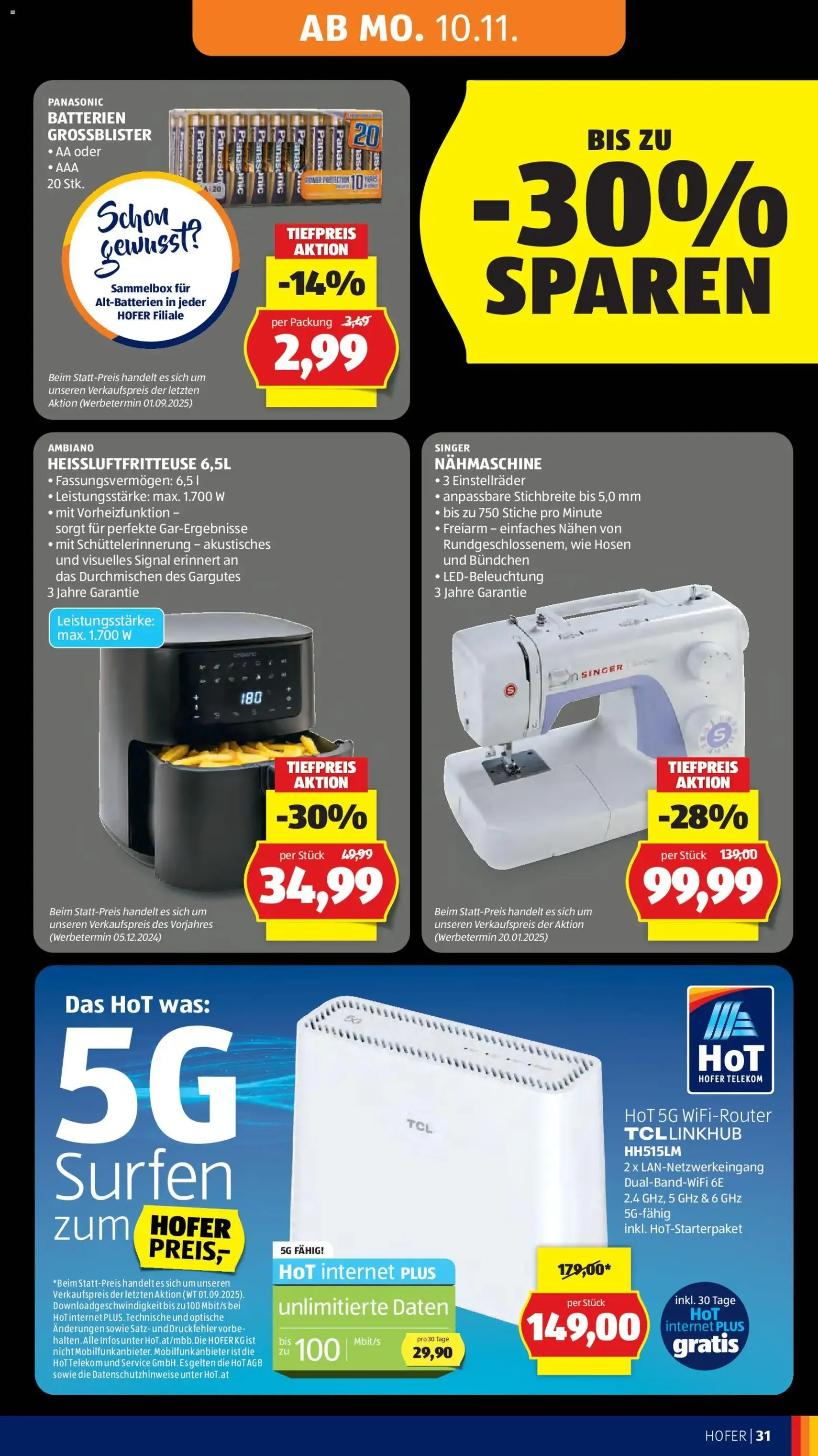 Hofer - Black Friday - Gültiger Prospekt ab 07.11.2025, Seite 37 von insgesamt 55