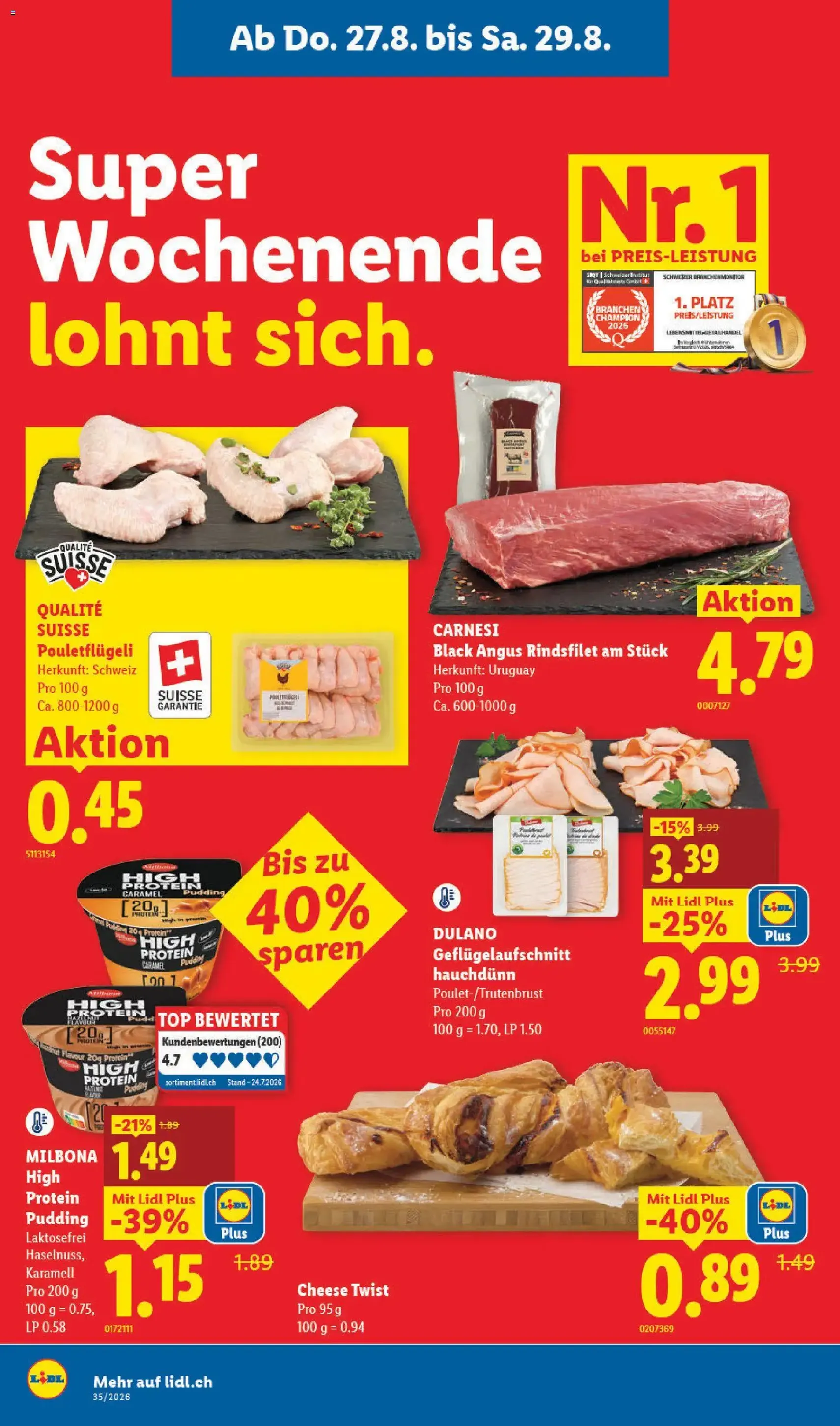 Lidl aktionen - Gültiger Prospekt ab 27.08.2026, Seite 6 von insgesamt 37