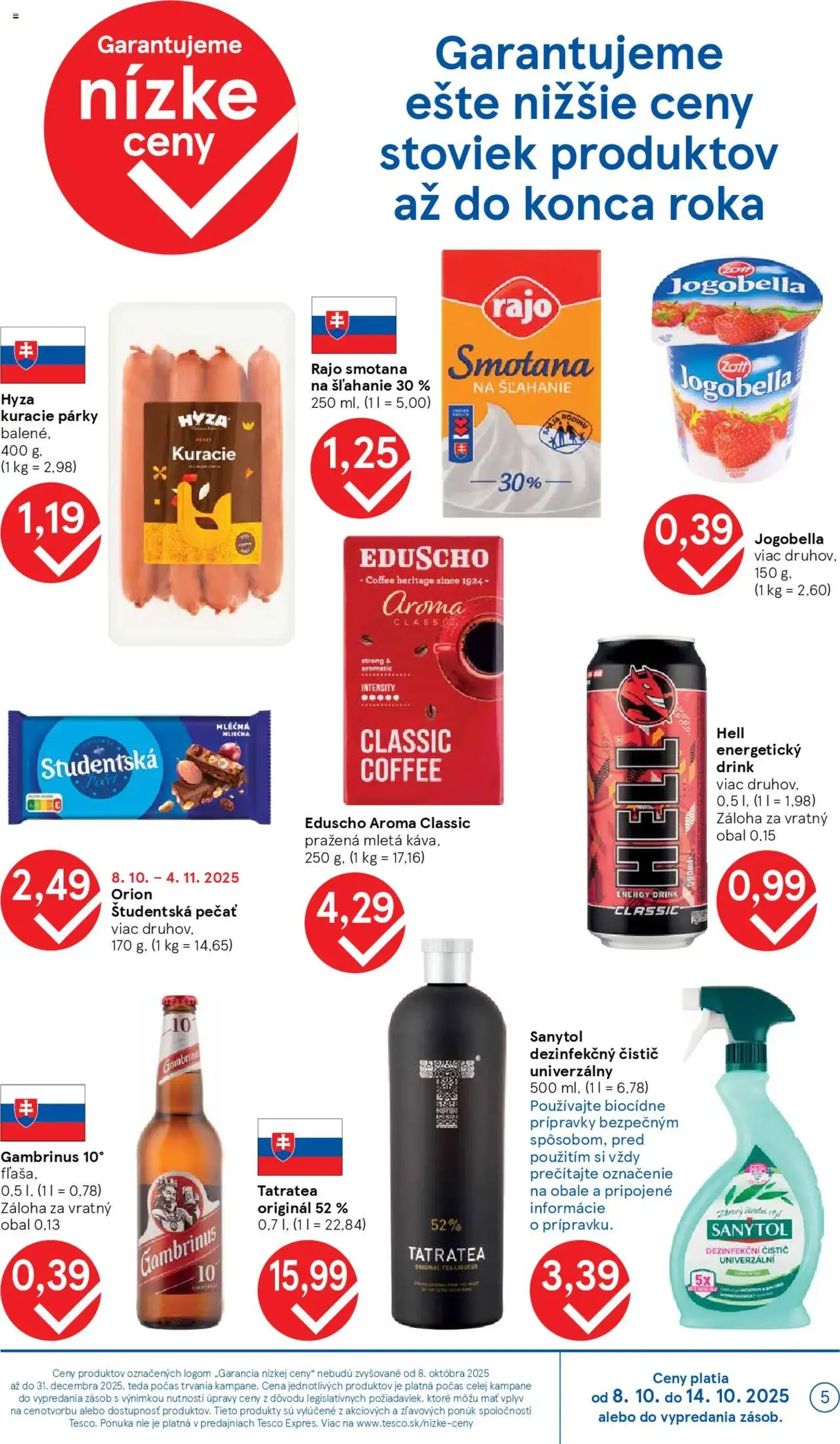 Tesco Hypermarket - leták - platný leták od 08.10.2025 strana 5 z 43
