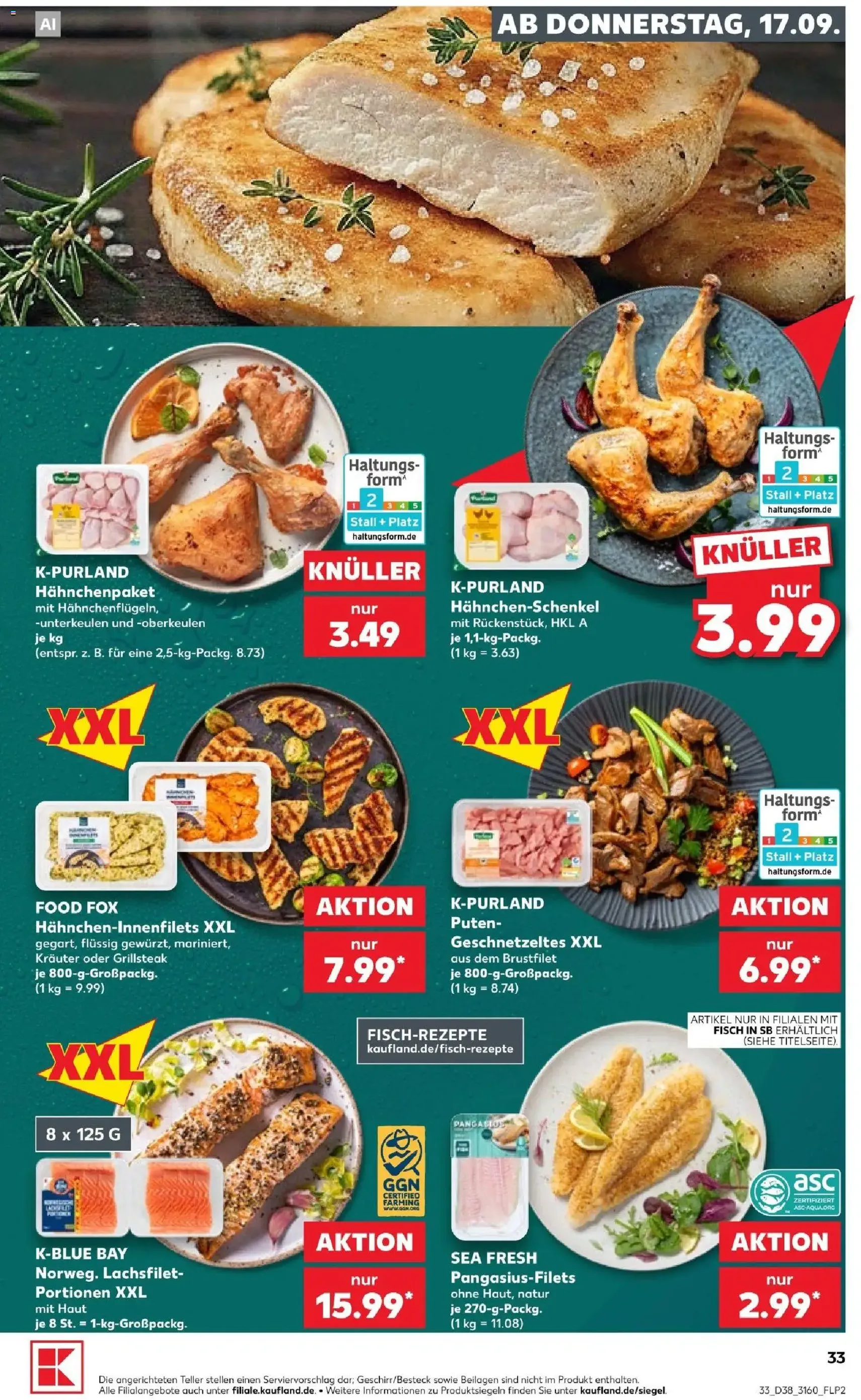 Kaufland Prospekt - Gültiger Prospekt ab 17.09.2026, Seite 33 von insgesamt 66