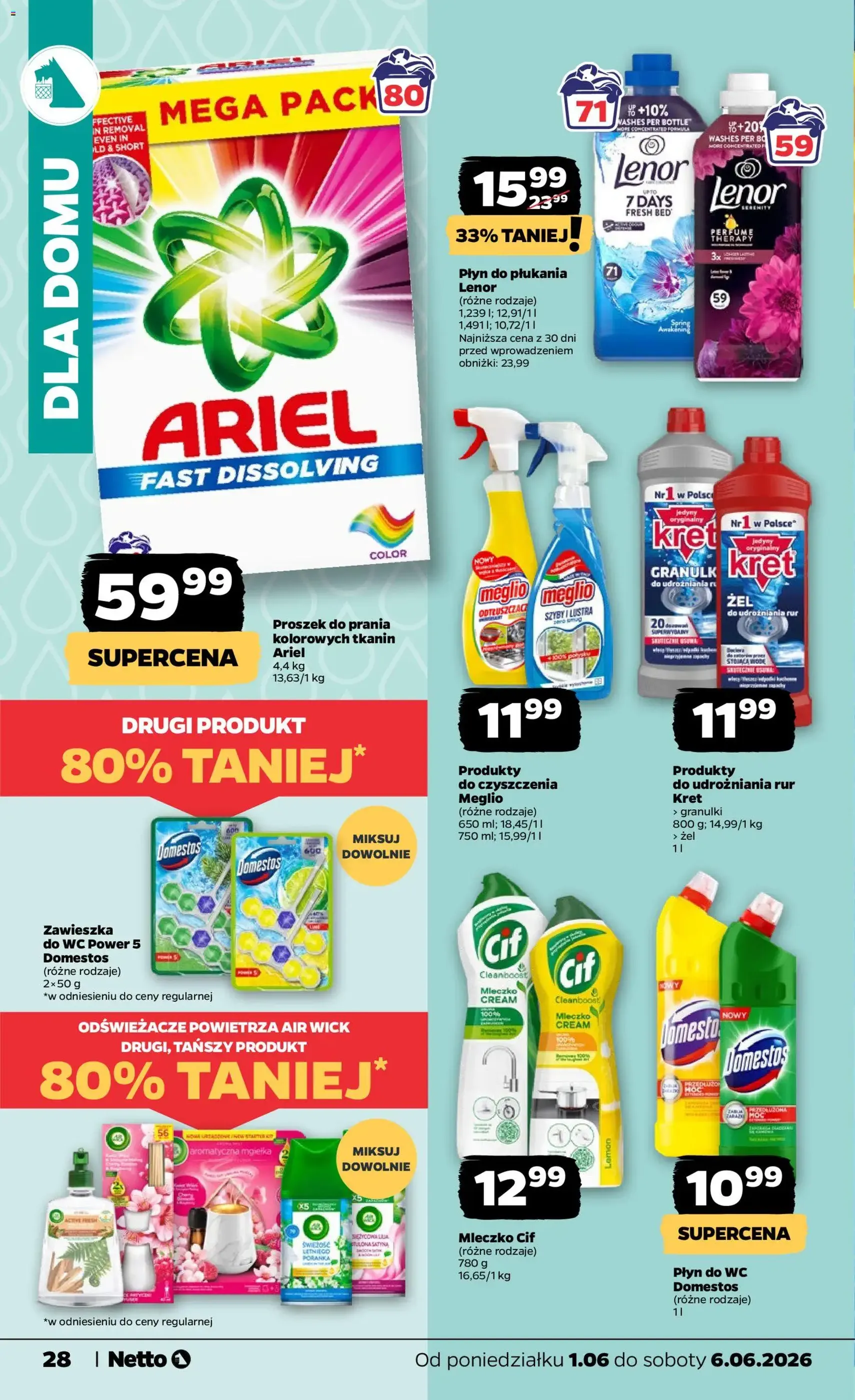 Netto gazetka od poniedziałku spożywcza - ważny gazetka od 01.06.2026 strona 28 z 33