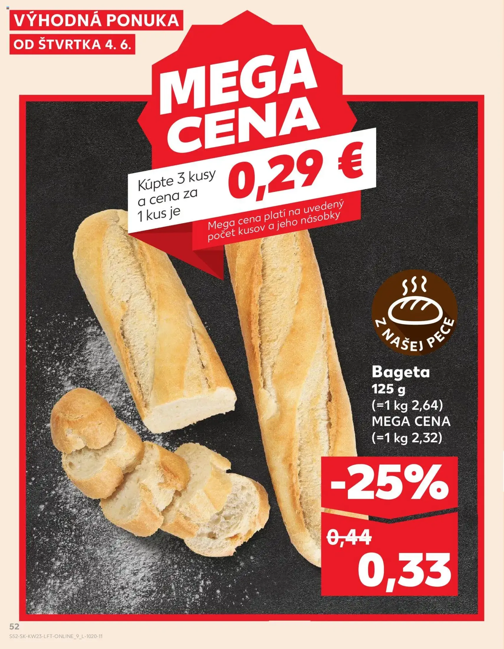 Kaufland SK akciós újság - 2026.06.04. érvényes szórólap 52 oldal 76 oldalból