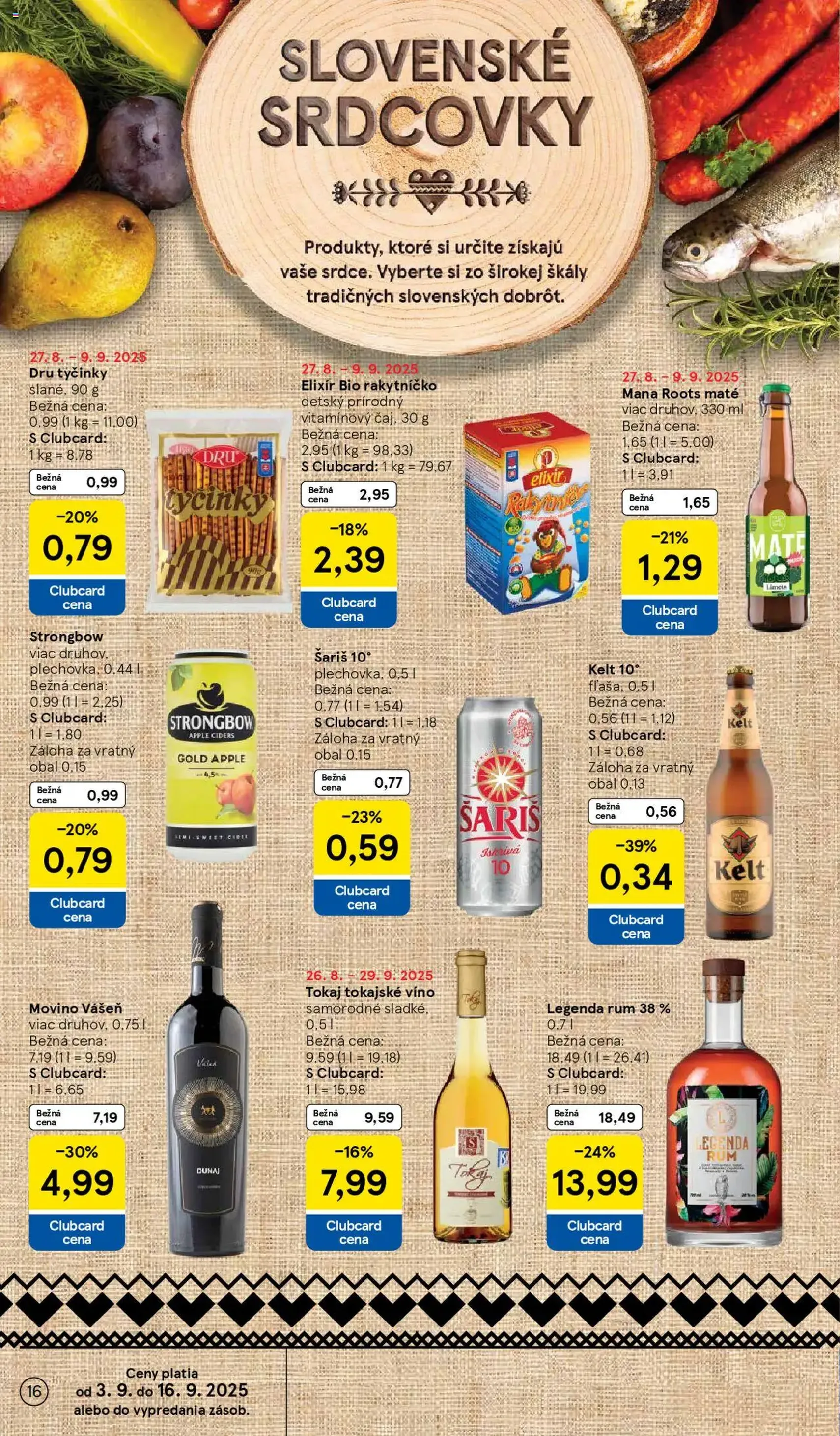 Tesco Hypermarket - leták - platný leták od 03.09.2025 strana 16 z 33 Tesco Hypermarket - leták - platný leták od 03.09.2025 strana 16 z 33