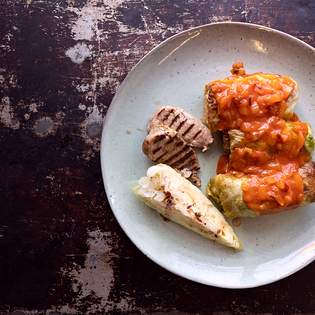 Recipe preview Vegan Stuffed Cabbage
