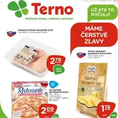 Terno leták - náhľad letáku platný od 02.07.2026